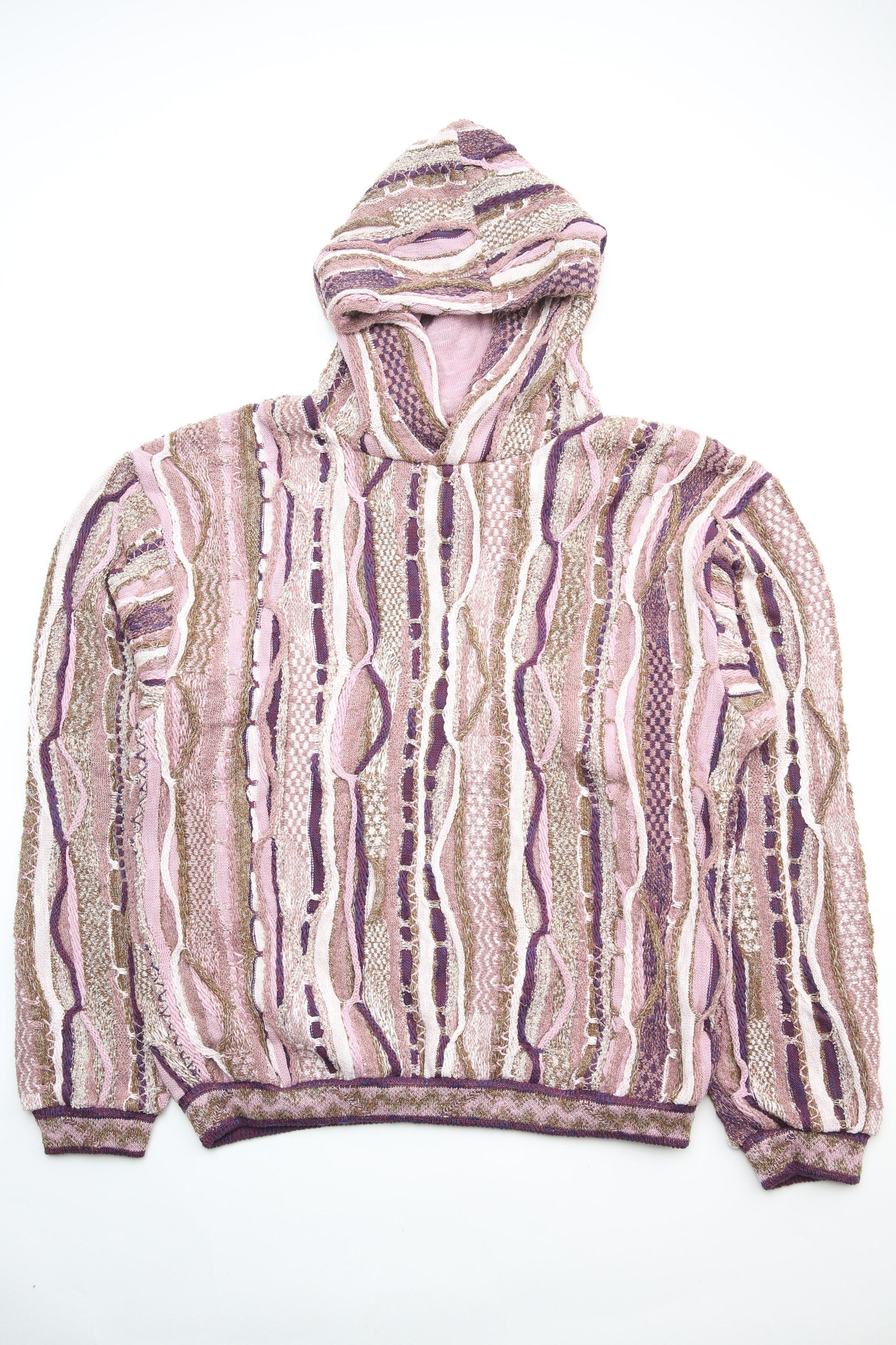 Kapital × Kapital Kountry Kapital 7G Knit Gaudy Hood Sweater - Pink |  Grailed