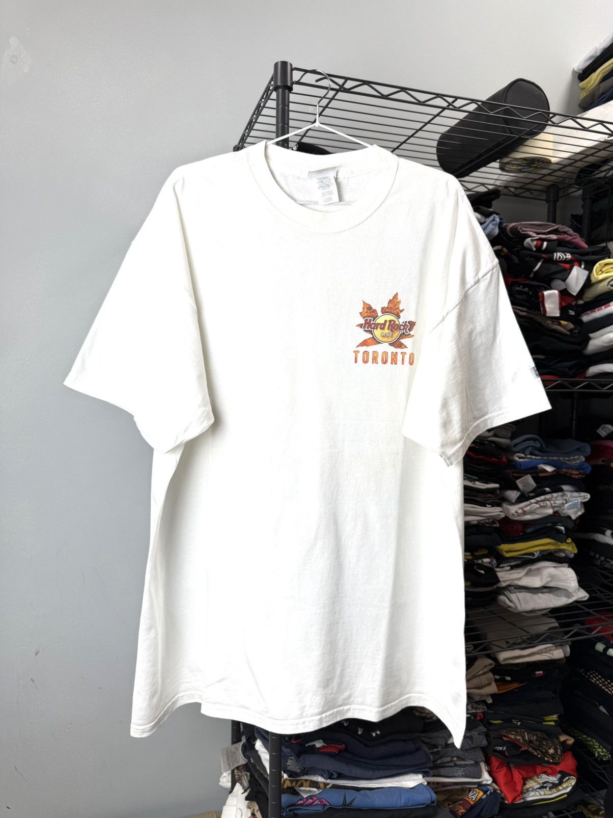 Hard Rock Cafe Vintage 1990’s Hard Rock Cafe Toronto T Shirt Size US XL / EU 56 / 4 - 2 Thumbnail