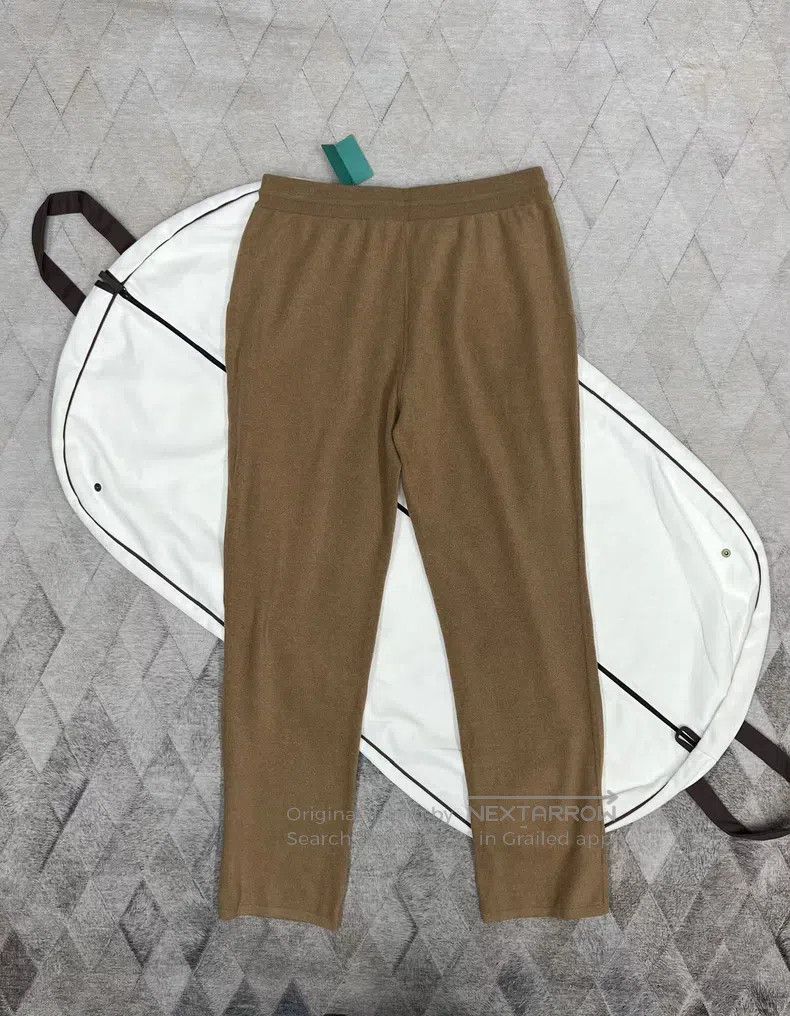 Loro Piana Loro Piana size XL Vicuna cashmere knitted jogger pants, cl Size US 27 - 5 Thumbnail
