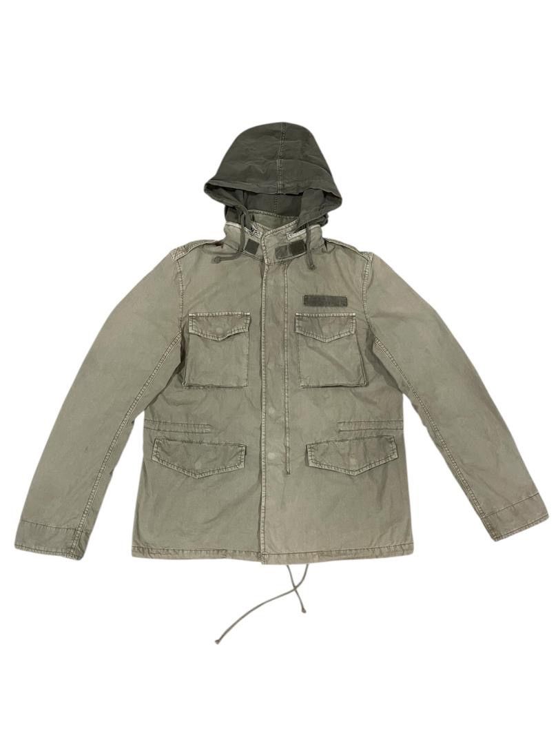 LIDNM NYLON RIP LOOSE MILITARY COAT LIDNM（リドム）の「NYLON RIP