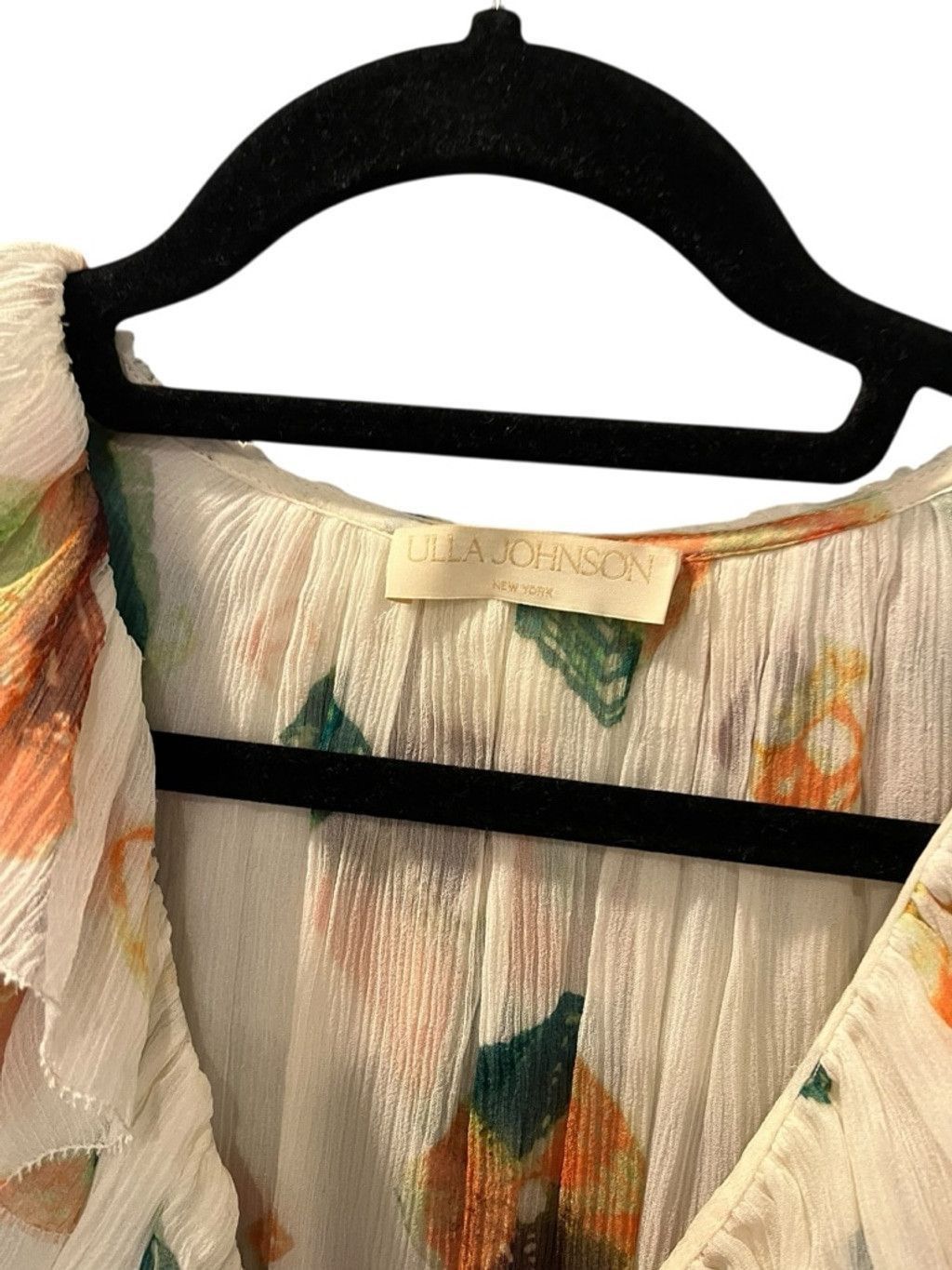 Ulla Johnson Ulla Johnson Zina Mini Dress Size Medium 100% Silk Floral Size M / US 6-8 / IT 42-44 - 5 Thumbnail