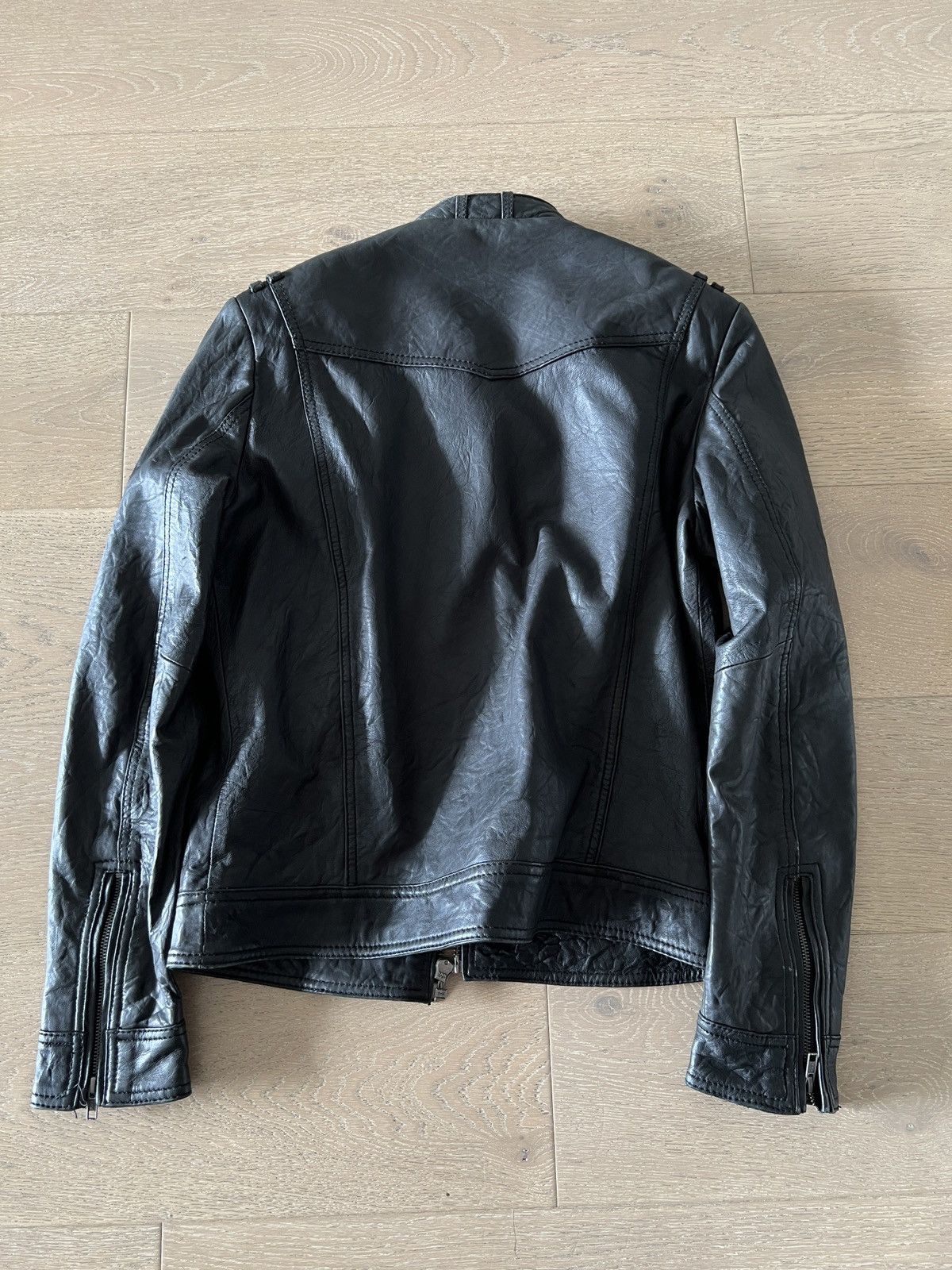 H&M Vintage H&M Leather Jacket Size US L / EU 52-54 / 3 - 2 Thumbnail