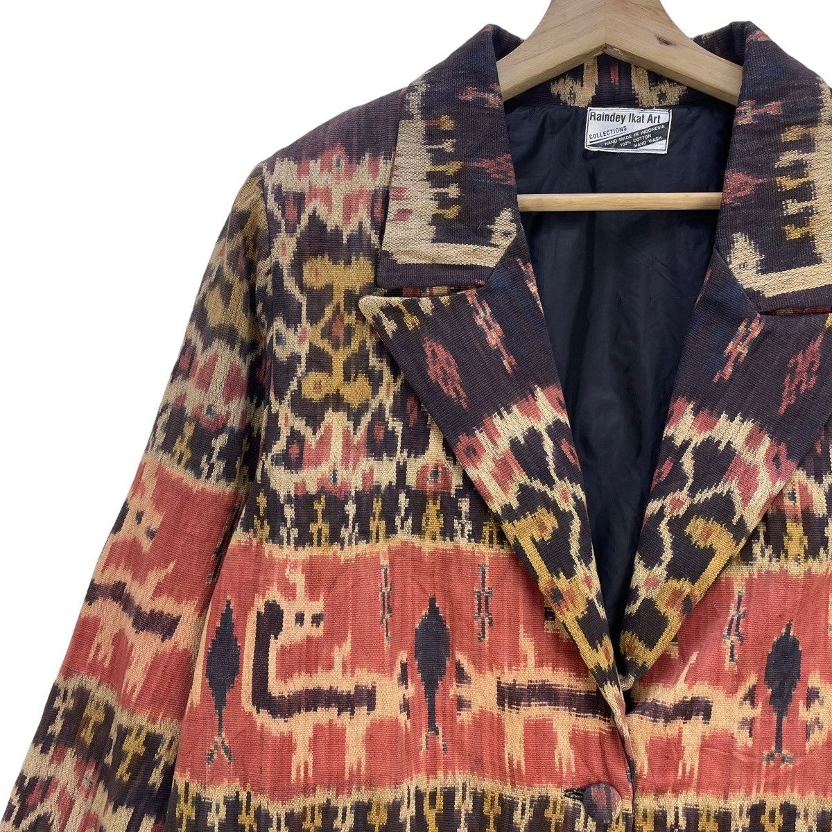 Zimmermann Vintage Art 100% Cotton Full Print Jacket Size M / US 6-8 / IT 42-44 - 3 Thumbnail