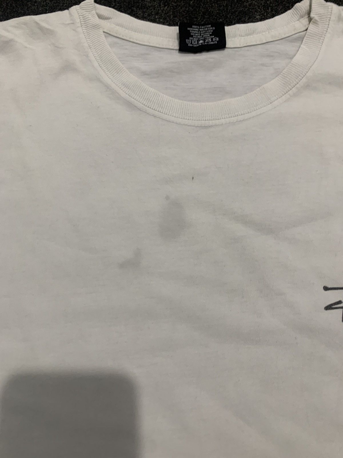 Stussy Stüssy Vintage / Rare Dragon Graphic T-Shirt Tee (White) Size US L / EU 52-54 / 3 - 7 Thumbnail