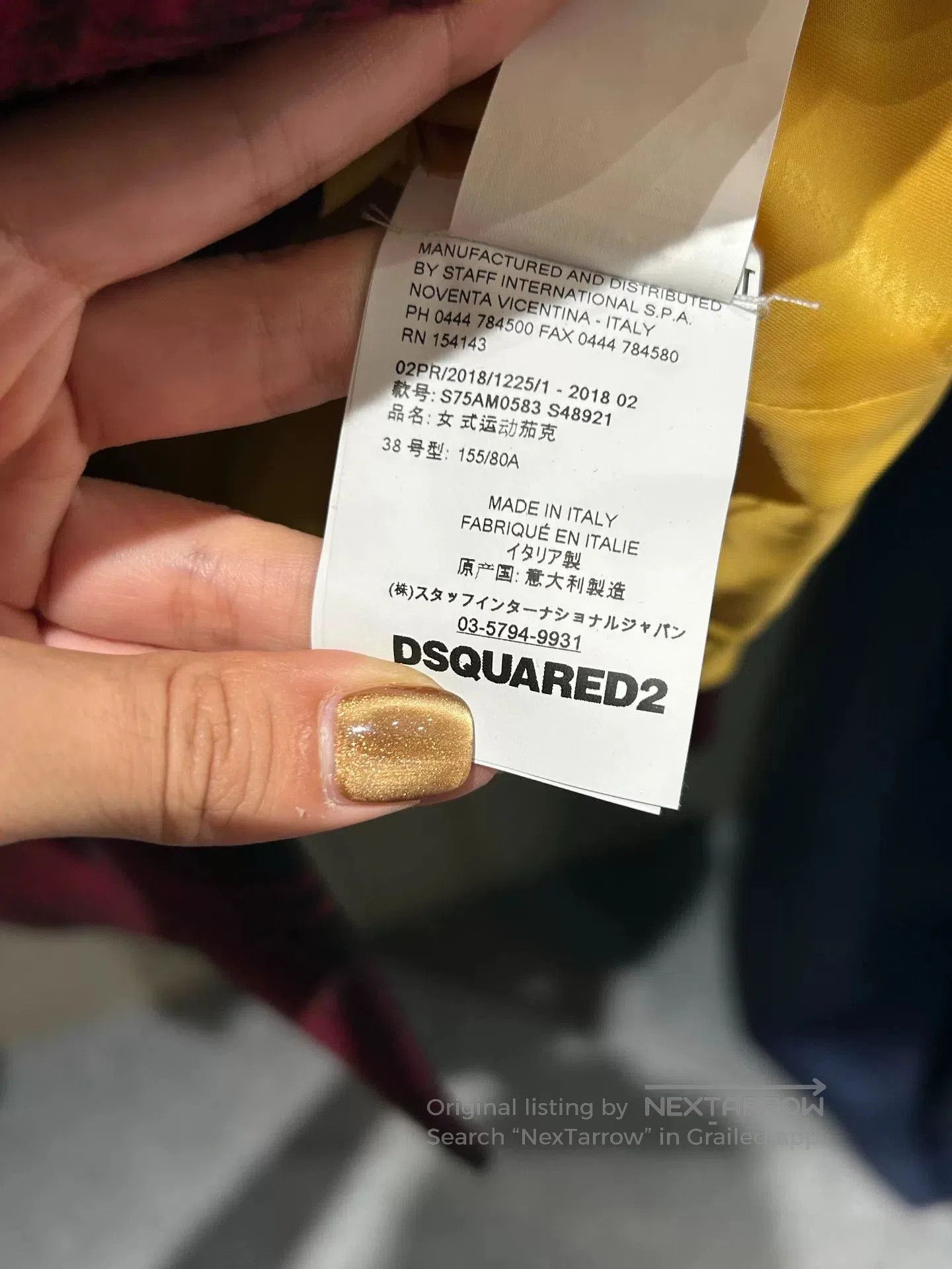 Dsquared2 DSQUARED2 Women's Wool Coat. Size XS / US 0-2 / IT 36-38 - 6 Thumbnail