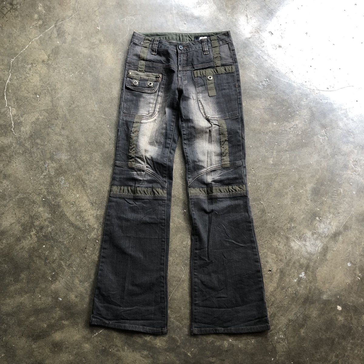 If Six Was Nine Archive Super flared Blue Jam Military opium style 🍒 Size US 30 / EU 46 - 1 Thumbnail
