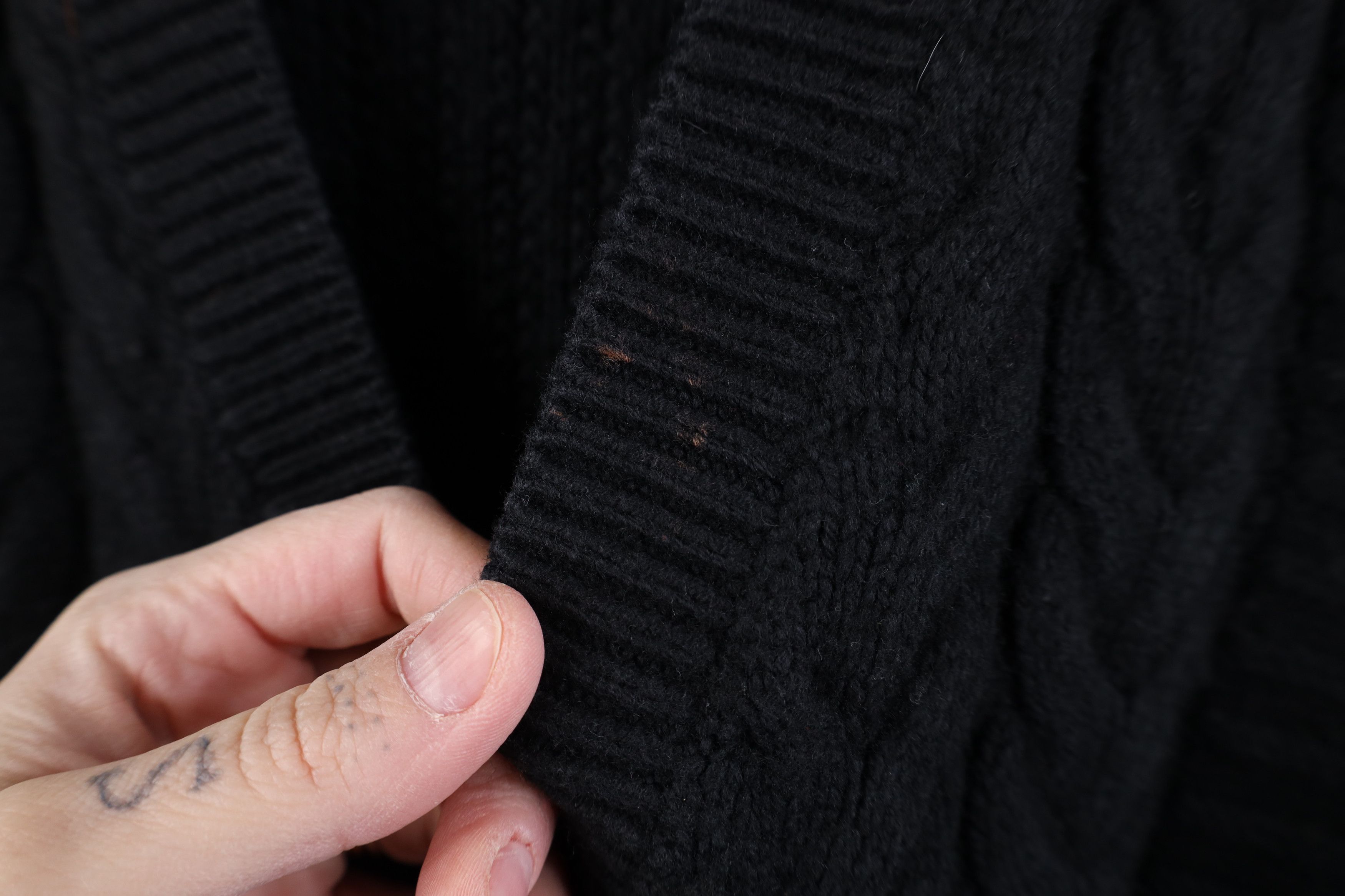 Gap Vintage Y2K Gap Wool Blend Chunky Fisherman Cardigan Sweater Size L / US 10 / IT 46 - 6 Thumbnail