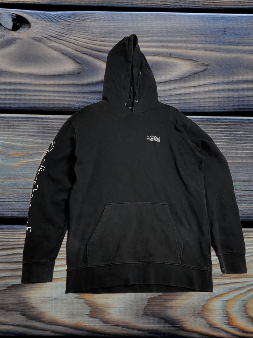 Vans Vans Off The Wall Sixty Six Black Hoodie Size US L / EU 52-54 / 3 - 1 Thumbnail