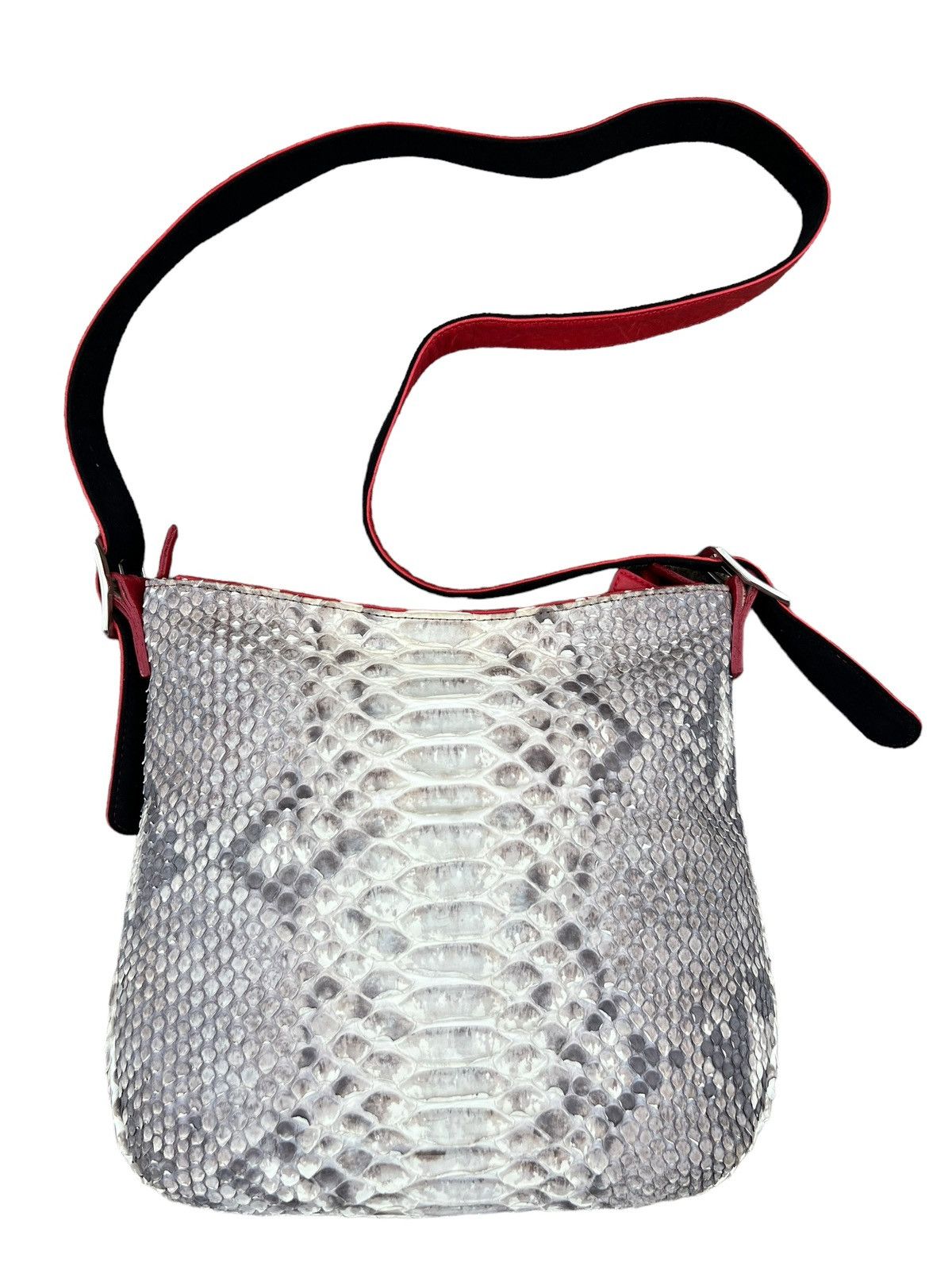 Leather Fukuromono Girau Japan Snake Skin Leather Bag Size ONE SIZE - 7 Thumbnail