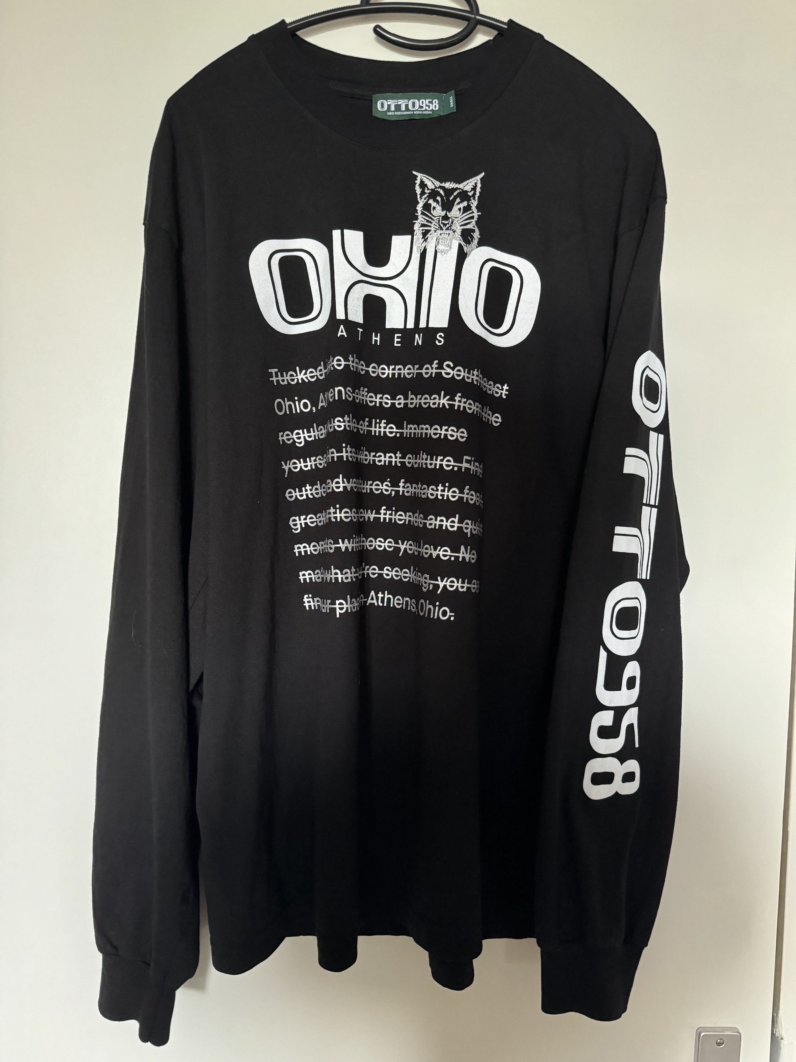 Kiko Kostadinov × OTTO 958 Kiko Kostadinov OTTO 958 Athend Ohio Longsleeve T -shirt | Grailed