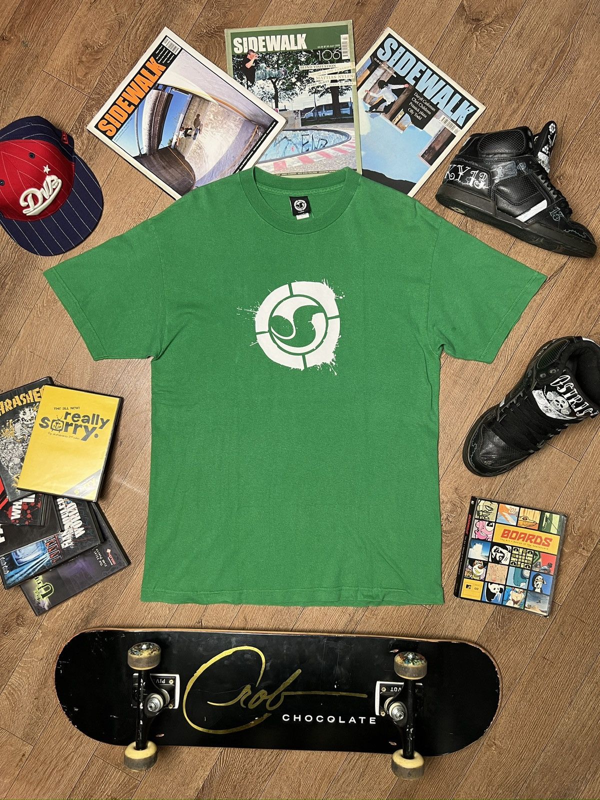 DVS DVS SKATE TEE VINTAGE Size US L / EU 52-54 / 3 - 1 Thumbnail