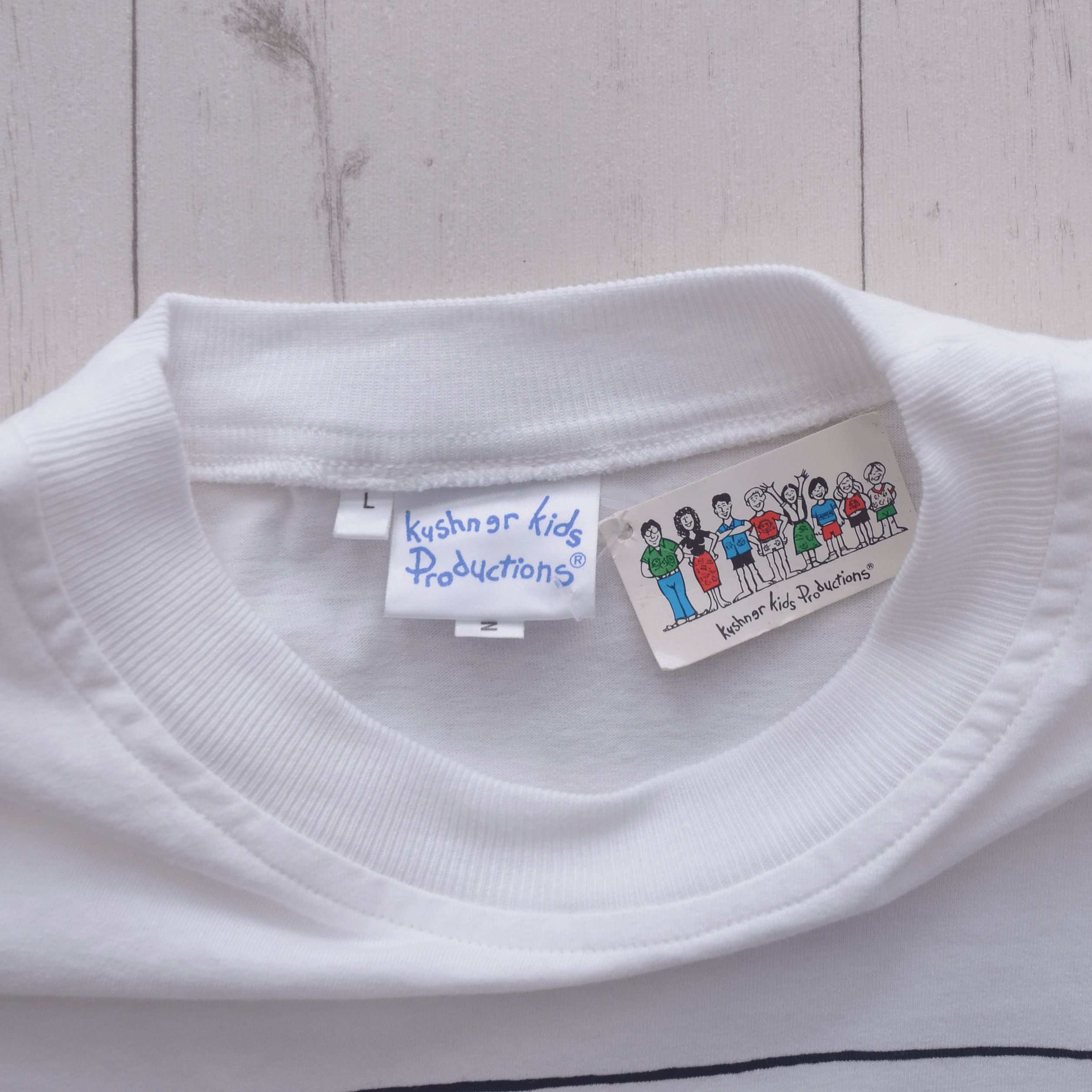 Vintage Kushner Production Crazy T-shirt Sex Humor Tee made Africa Size US L / EU 52-54 / 3 - 7 Thumbnail