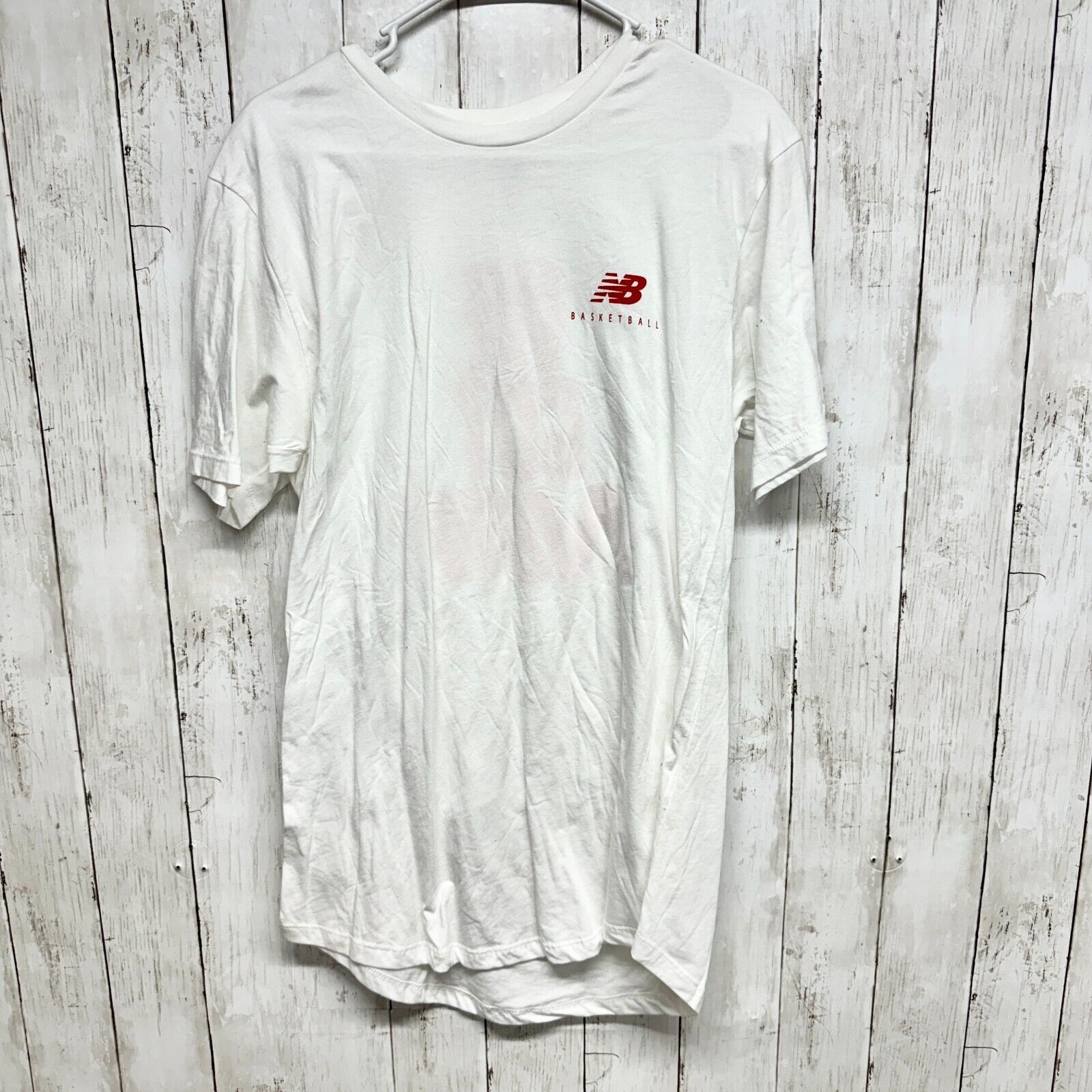 New Balance NEW BALANCE Shirt Women Size Medium White Short Sleeve Size US M / EU 48-50 / 2 - 1 Thumbnail