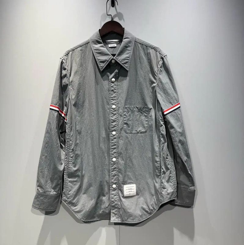 Thom Browne Thom Browne Women's Green Shirt 0089 Size L / US 10 / IT 46 - 1 Thumbnail