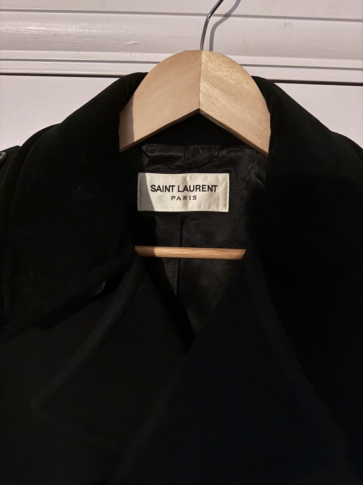 Saint Laurent Paris FW16 Saint Laurent Paris Double Breasted Caban Size US S / EU 44-46 / 1 - 2 Thumbnail
