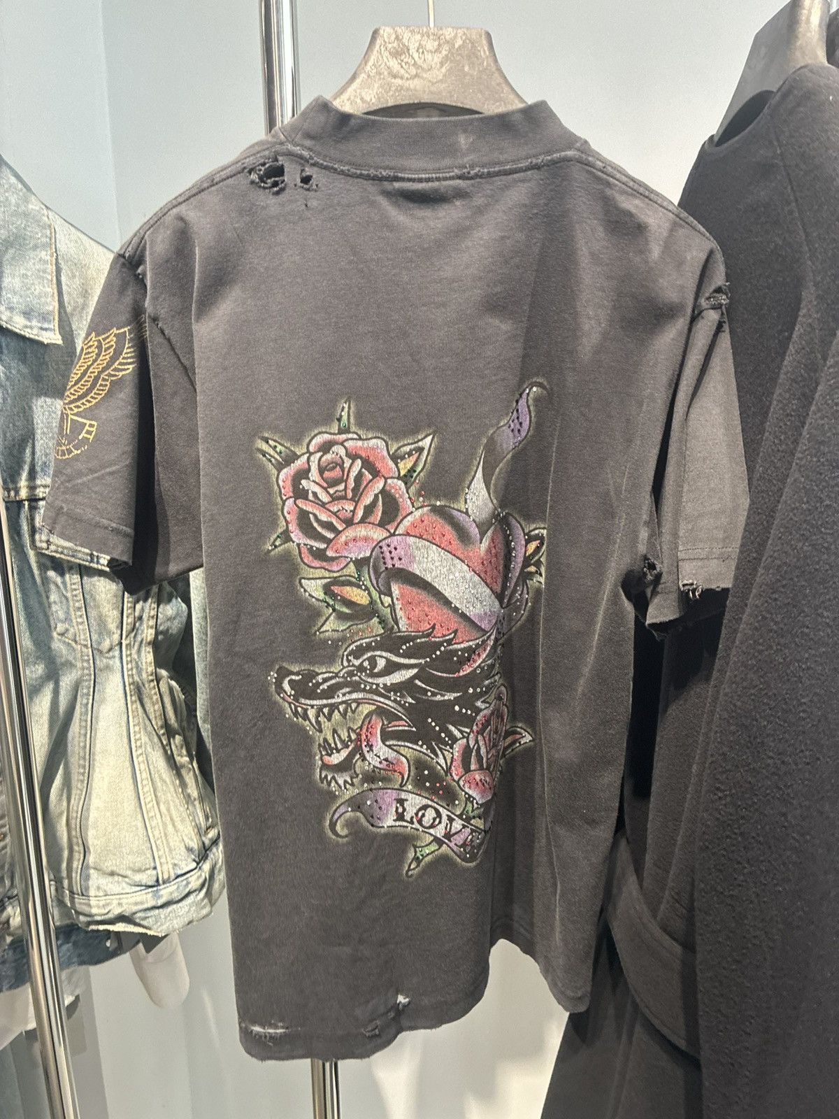 Balenciaga Balenciaga Tacky Tattoo Vintage Jersey Size US XS / EU 42 / 0 - 5 Thumbnail