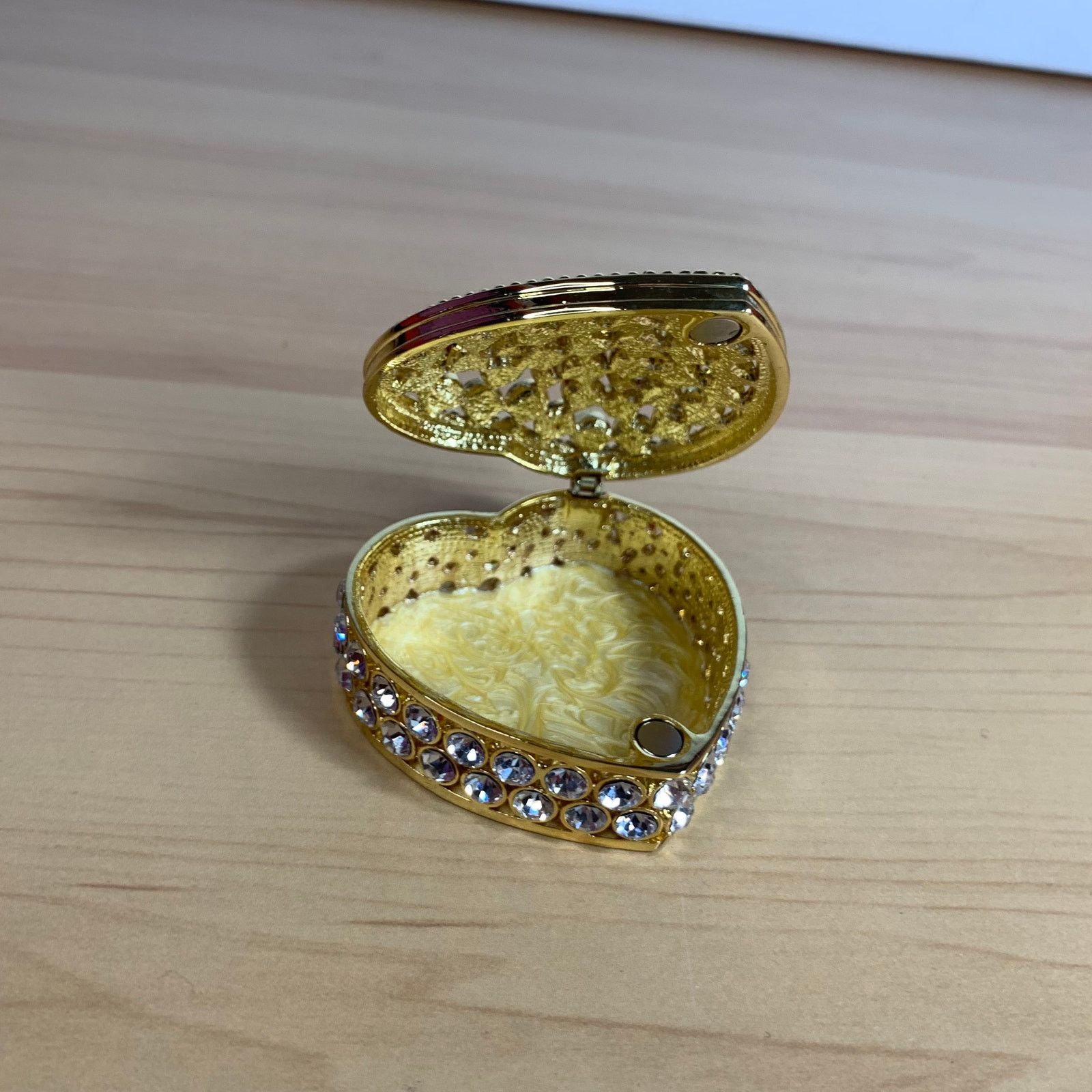 Other Fashion Jewelry Case Trinket Box Heart Shaped Casket Size ONE SIZE - 12 Thumbnail
