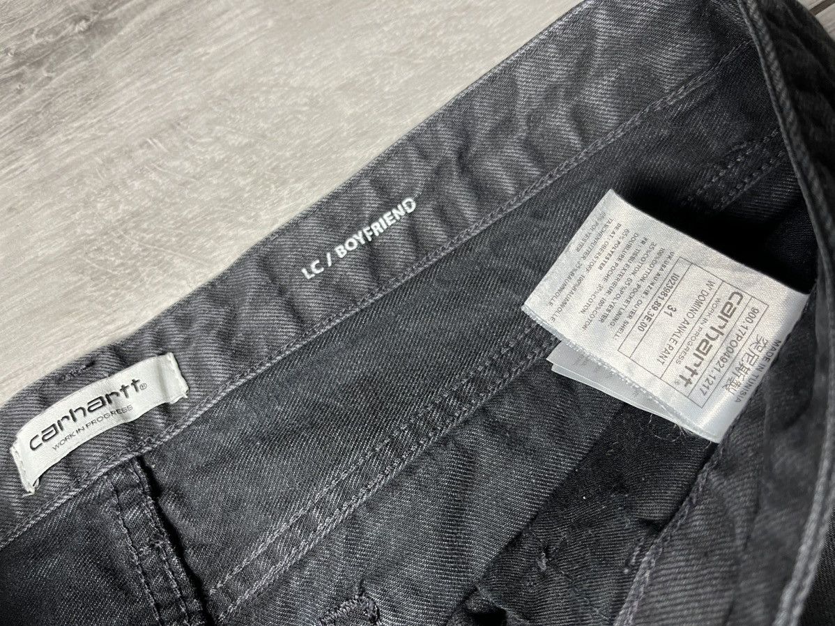 Carhartt Wip Carhartt wip jeans w domino ankle pant Boyfriend size 31 Size US 31 - 4 Thumbnail