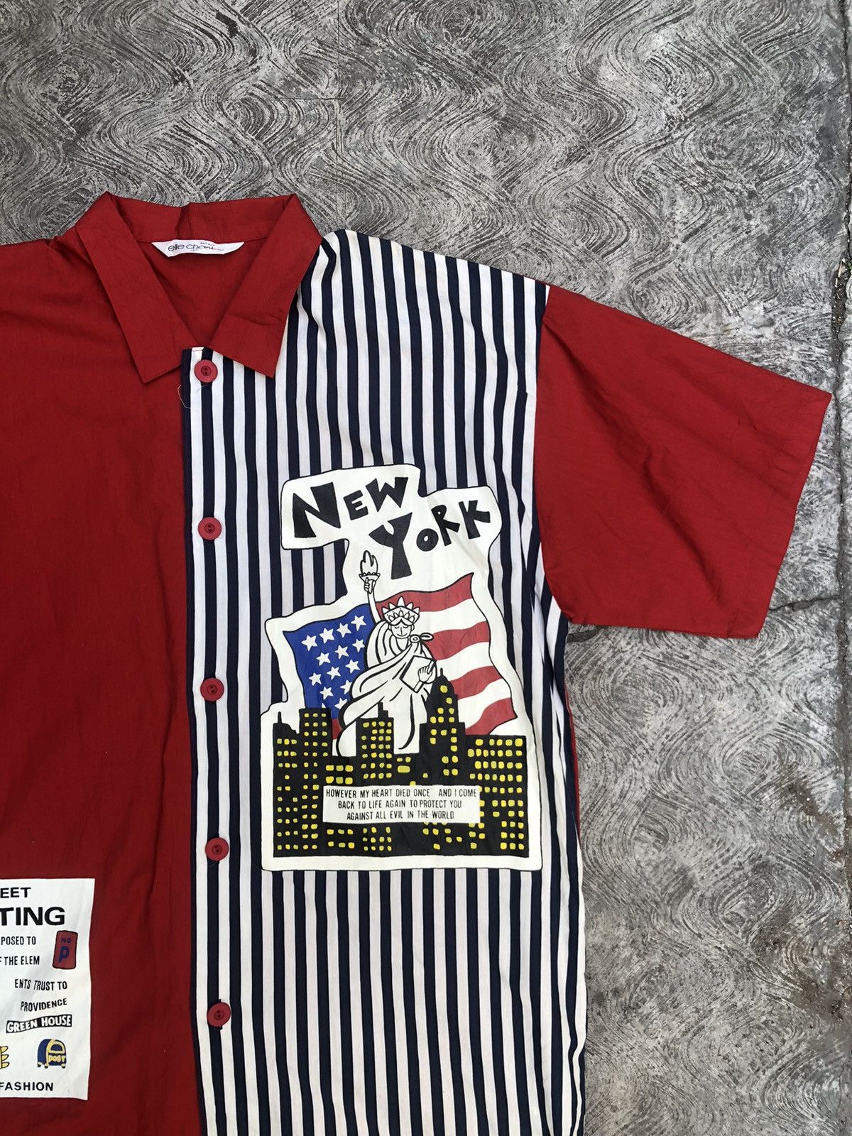 Japanese Brand Japanese Poem Gothic Button Shirt Yohji Yamamoto Style Size US L / EU 52-54 / 3 - 2 Thumbnail