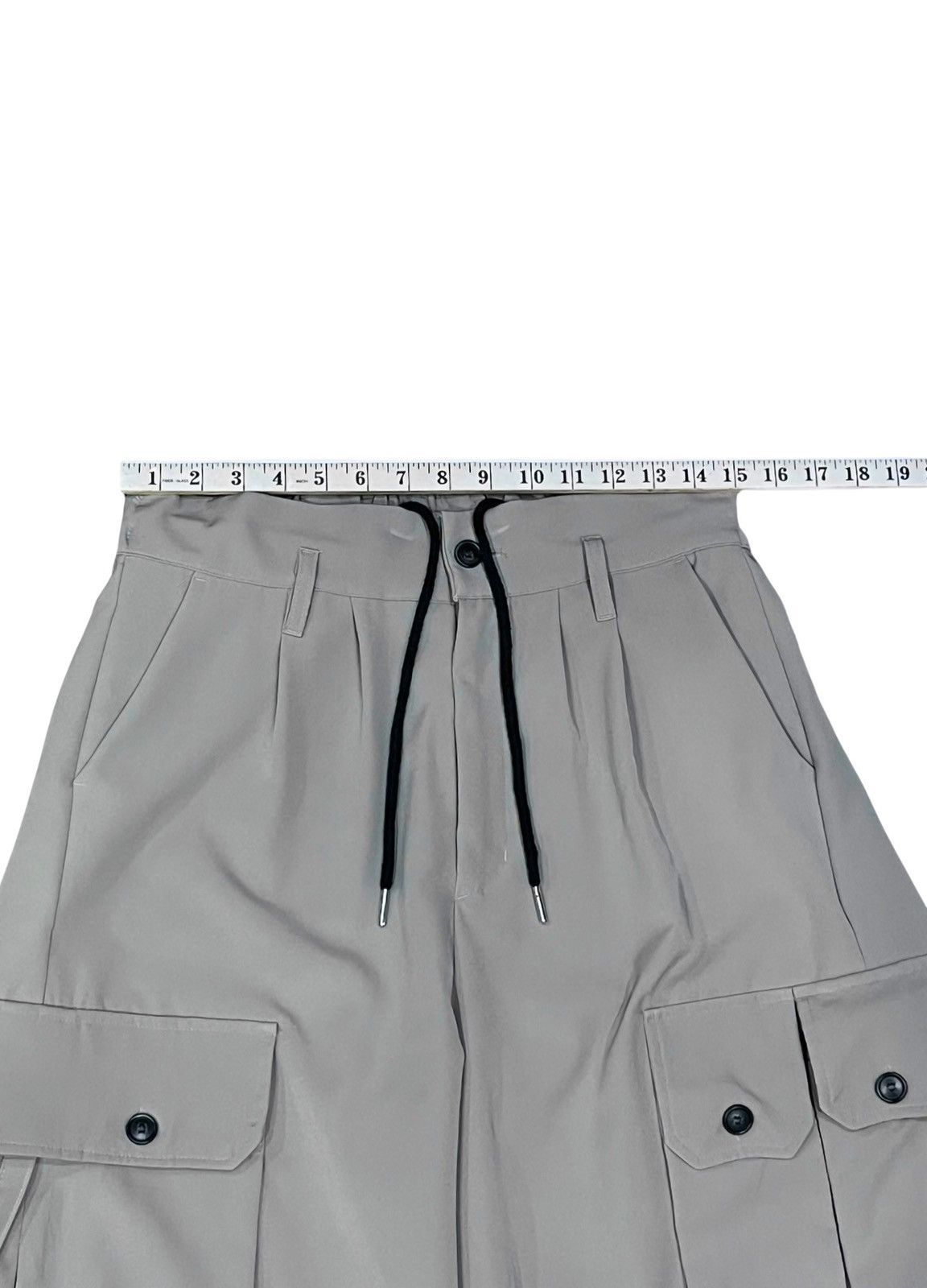 Japanese Brand RARE🔥Baggy Wide Bondage Cargo Pants Yohji Style Size US 30 / EU 46 - 5 Thumbnail
