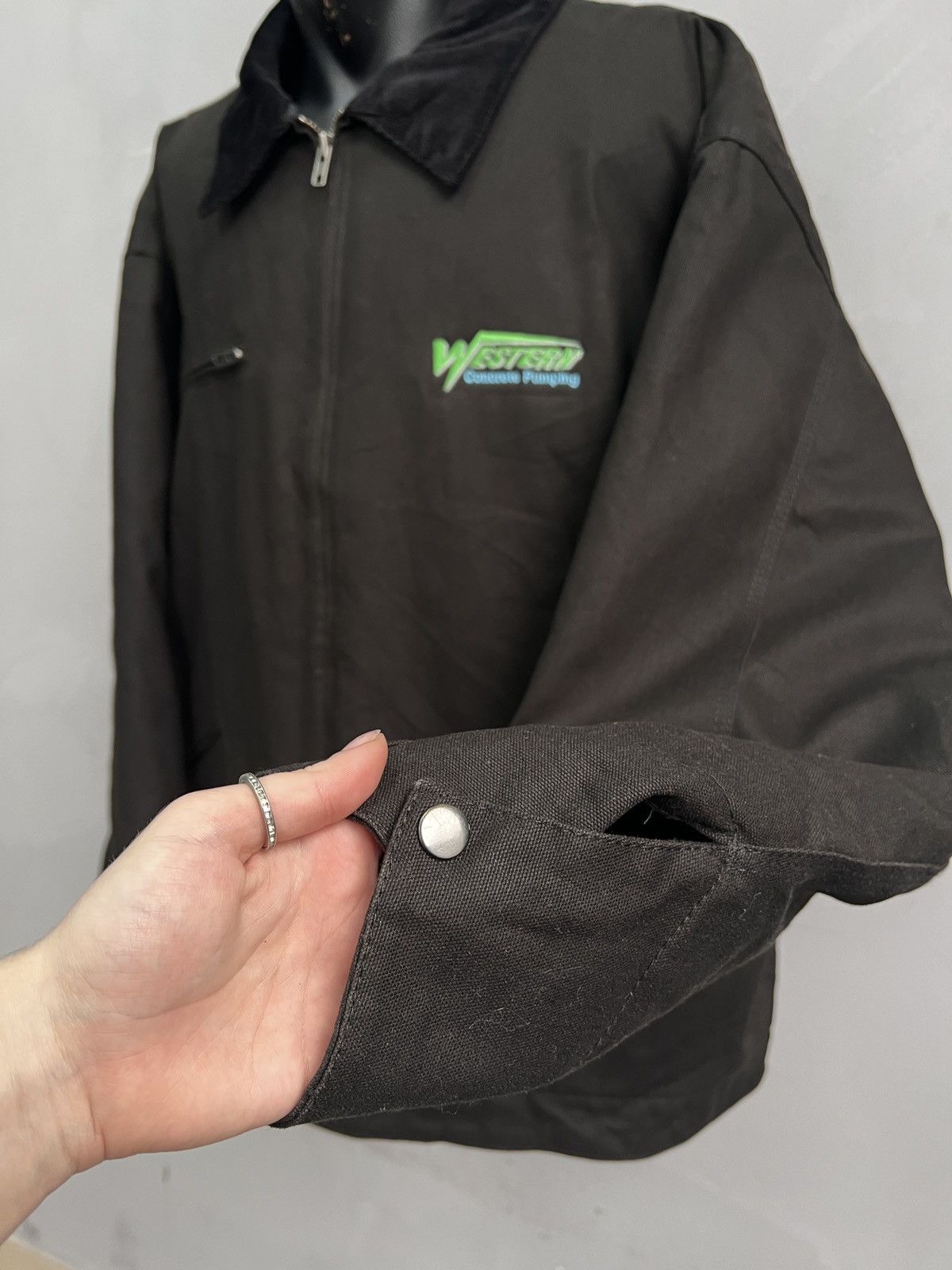 Dickies Vintage work Detroit Carhartt style canvas jacket black Size US XXL / EU 58 / 5 - 7 Thumbnail