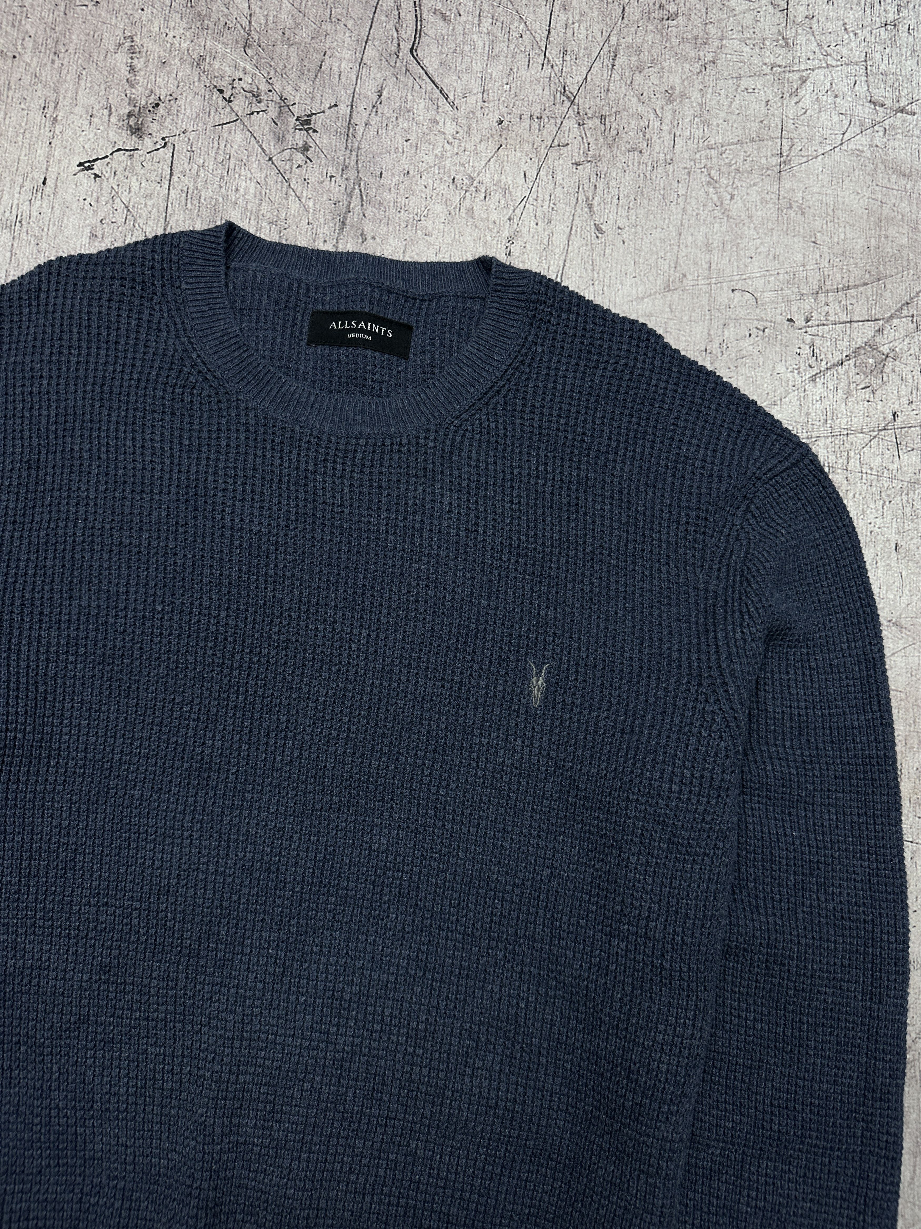 Allsaints Allsaints Mens Mert Crew Neck Sweater Size US M / EU 48-50 / 2 - 2 Thumbnail