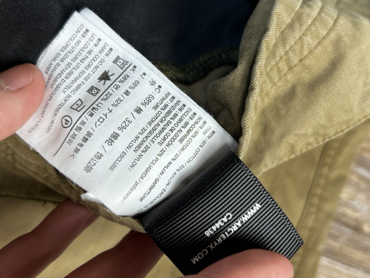 Arc'teryx Arcteryx Double Knee Olive Cargo Pant Size US 34 / EU 50 - 17 Thumbnail