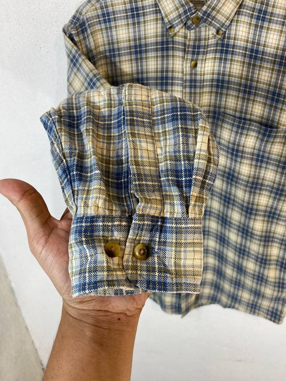 L.L. Bean vintage ll bean flannel shirt nice design Size US L / EU 52-54 / 3 - 4 Thumbnail