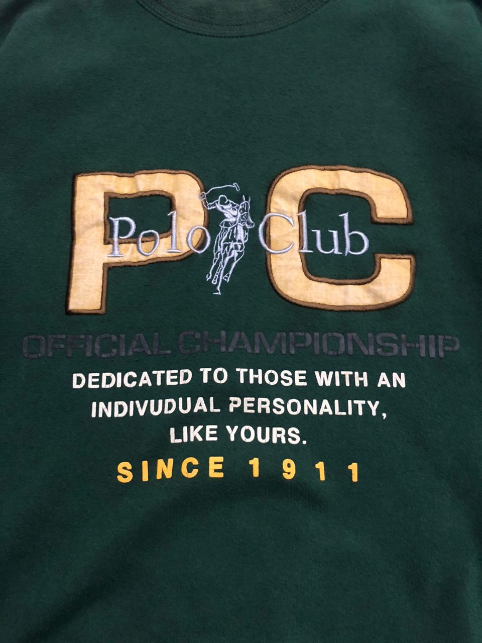 Beverly Hills Polo Club Vintage Official Polo Club Championship Sweatshirt Size US M / EU 48-50 / 2 - 3 Thumbnail