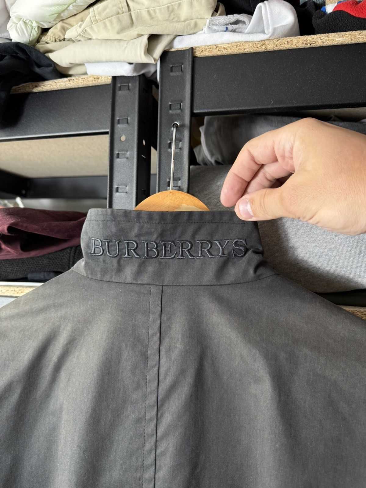 Burberry Vintage Burberrys Women’s Coat Jacket XL Nova Check Size XL / US 12-14 / IT 48-50 - 19 Thumbnail