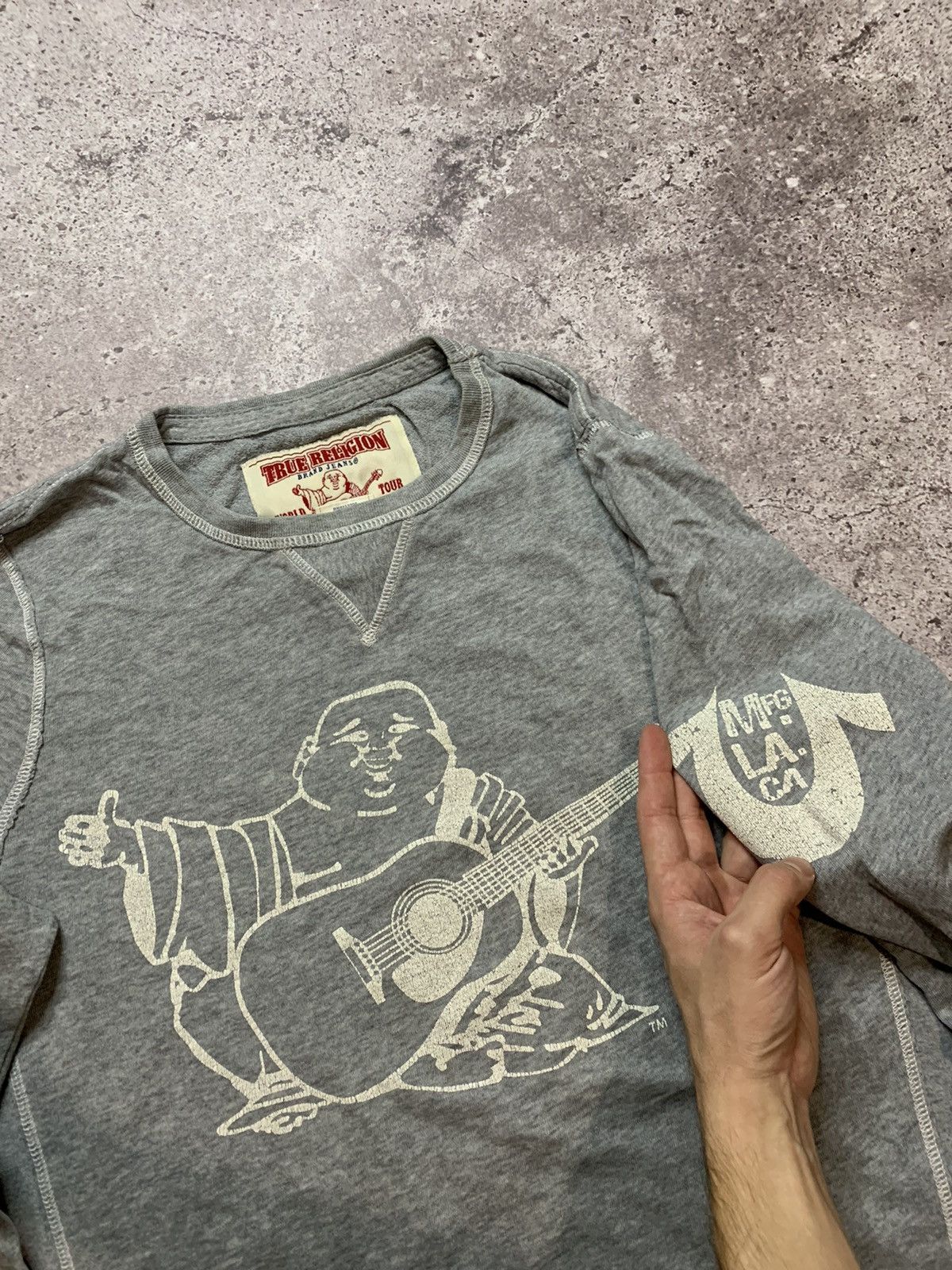 True Religion True Religion Long Sleeve T-Shirt Size US L / EU 52-54 / 3 - 2 Thumbnail