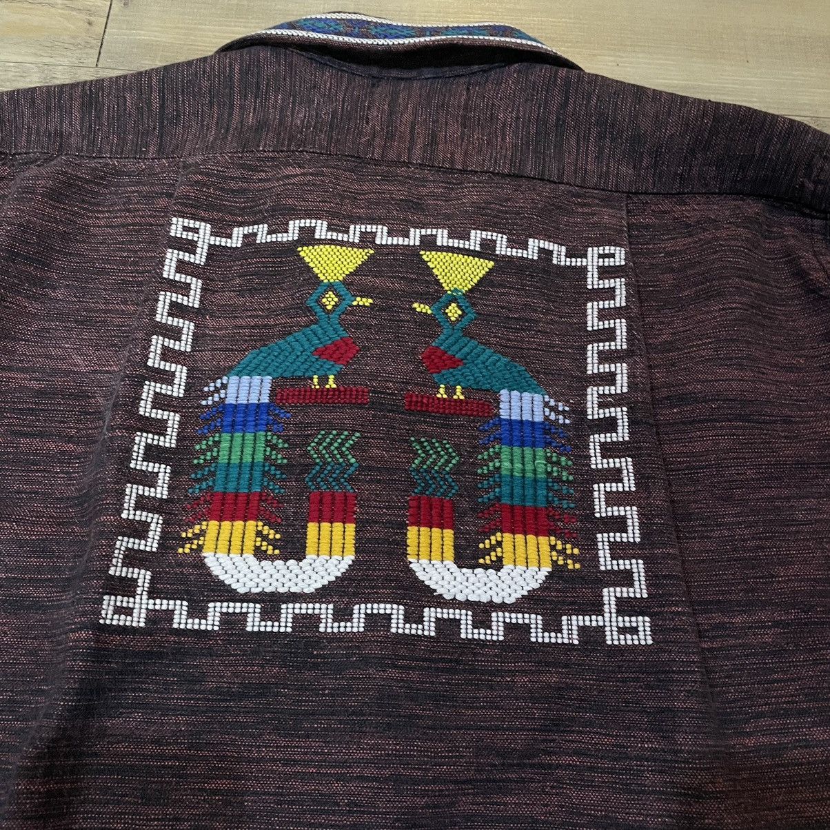 Vintage Vintage Guatemala hand embroidered shirt Guatemala Shirt Size US XL / EU 56 / 4 - 6 Thumbnail