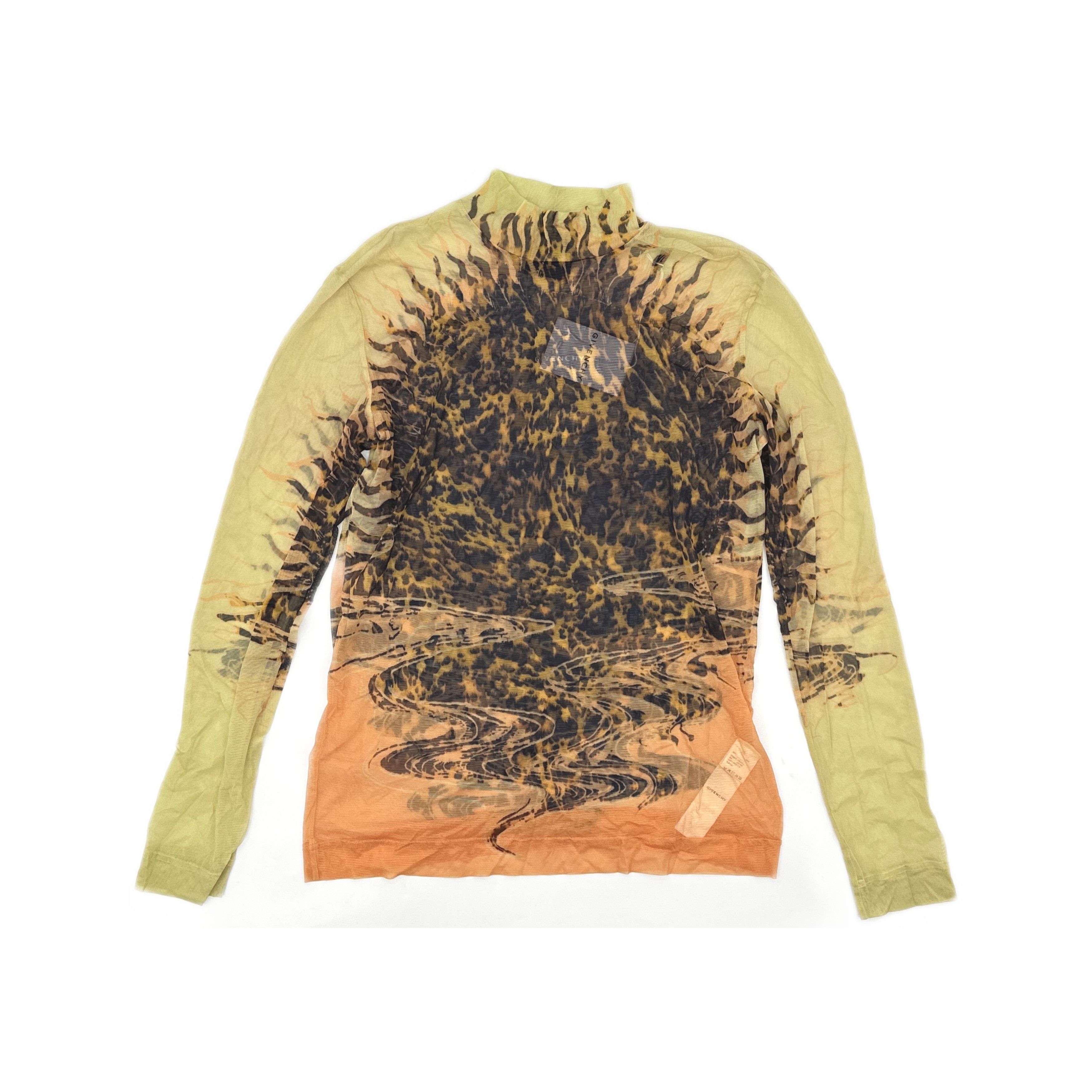 Givenchy Givenchy Multicolor Mesh Long Sleeve T-Shirt XL Size US XL / EU 56 / 4 - 1 Thumbnail