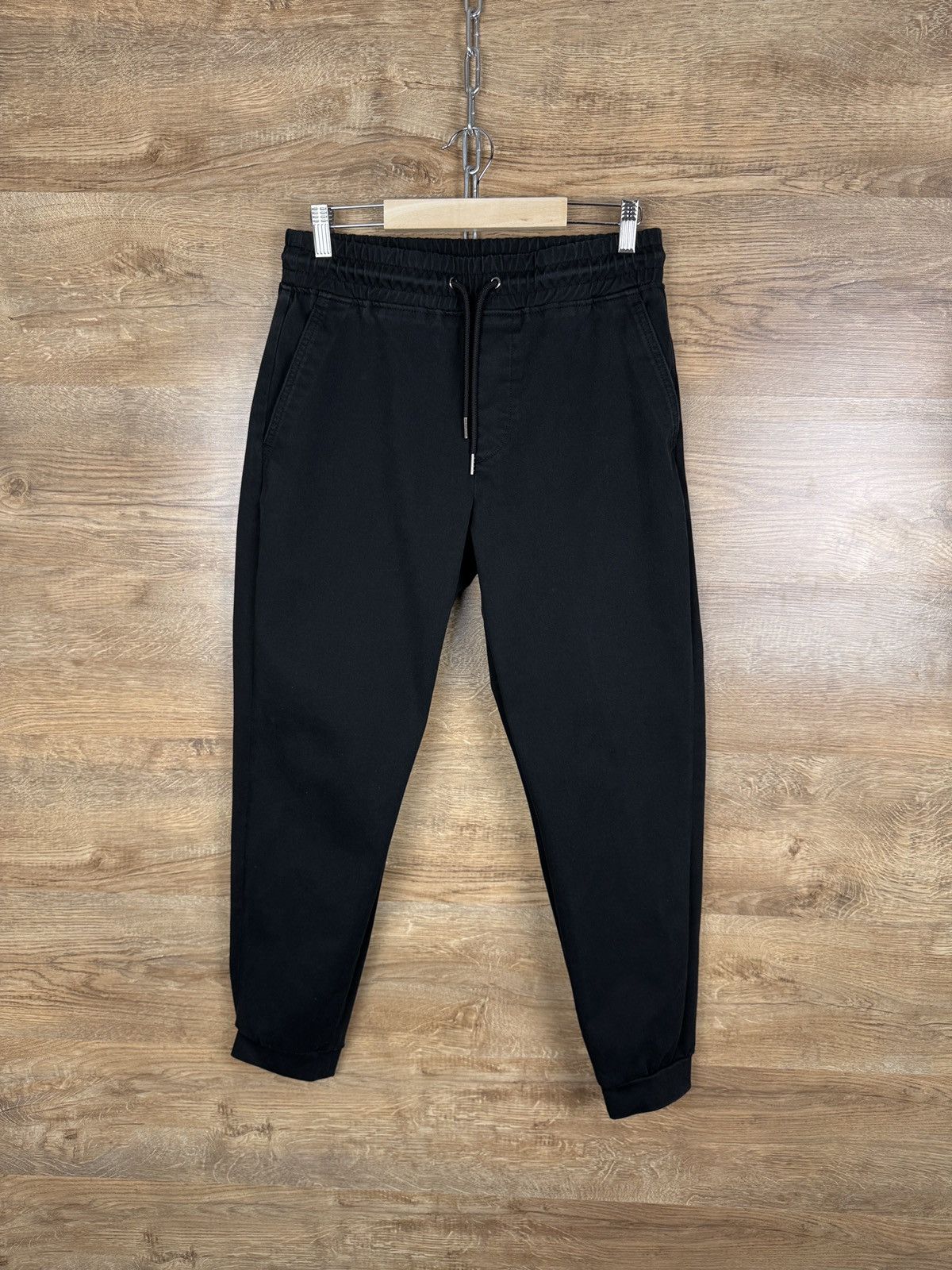 Global Work Mens Vintage Global Work Casual pants black joggers size M Size US 32 / EU 48 - 1 Thumbnail