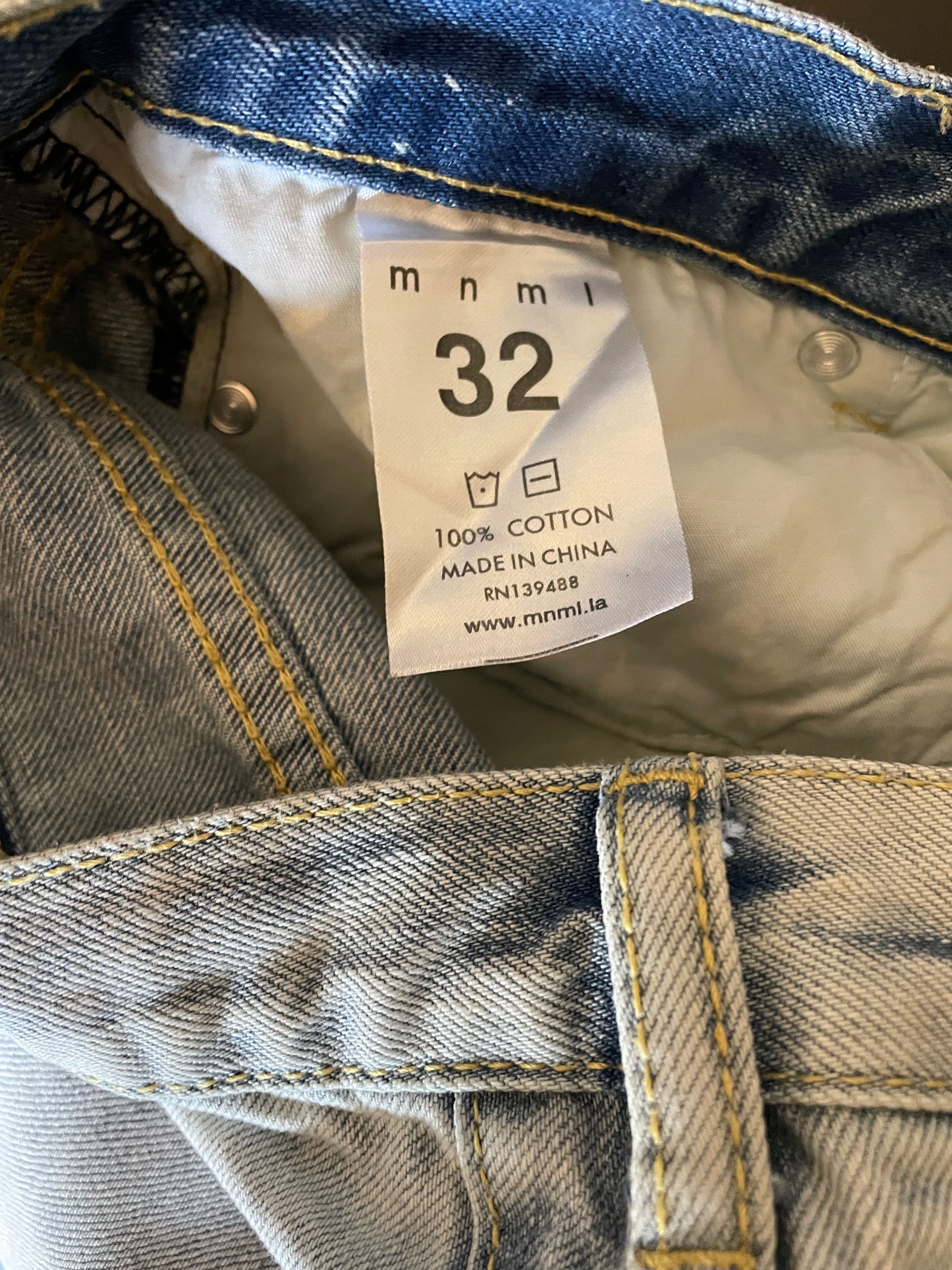 MNML MNML motorcycle biker Jeans Size US 32 / EU 48 - 6 Thumbnail