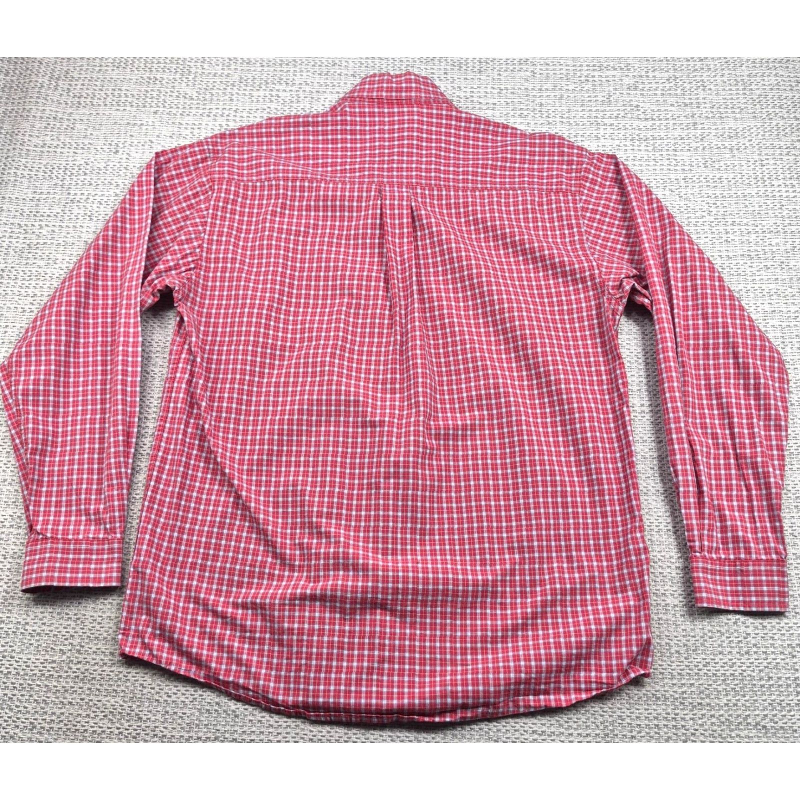 Vintage Cinch Shirt Mens Medium Red Plaid Long Sleeve Button-Up Western Casual Cowboy Shirt Size US M / EU 48-50 / 2 - 6 Thumbnail