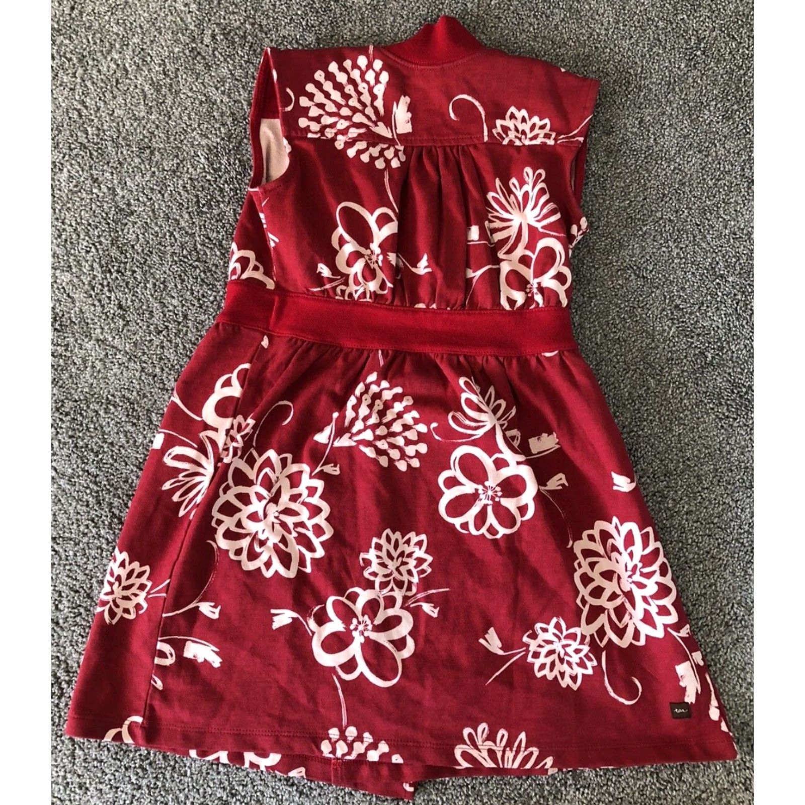 Vintage NWT Tea Collection Shirt Women 6 Red 100% Cotton Sleeveless Vintage (if applicable) Size M / US 6-8 / IT 42-44 - 2 Thumbnail