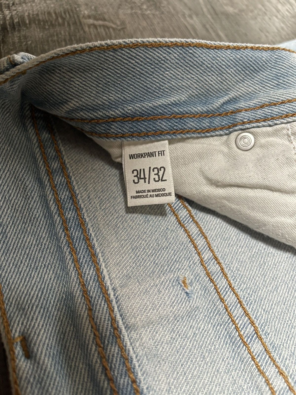 Carhartt × Vintage × basketcase gallery BDG Carhartt Style Jeans Carpenter Double Knees Size US 35 - 4 Thumbnail