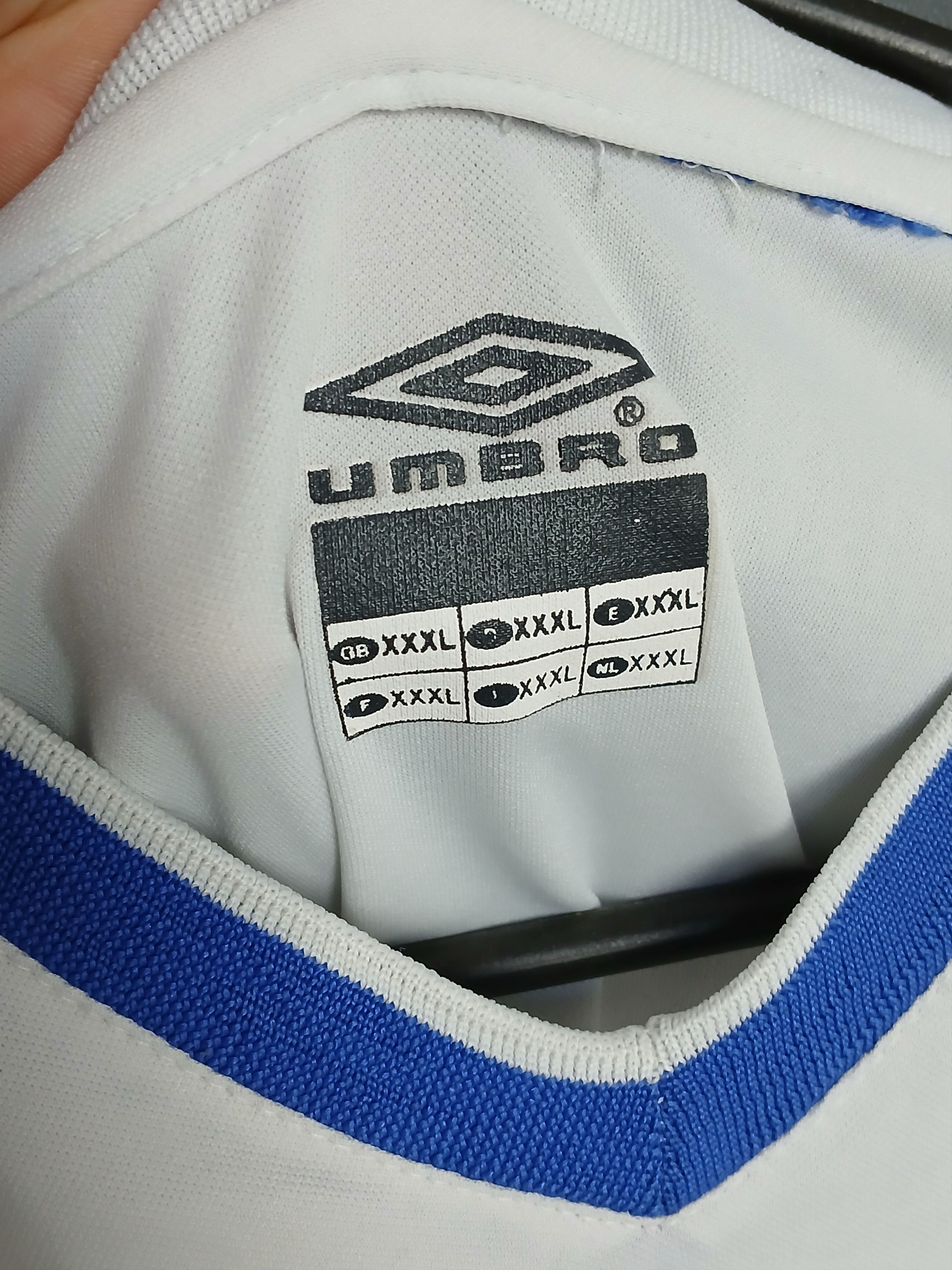 Umbro XXXL Hajduk Split 2002/2003 Home Football Jersey T-Shirt Size US XXL / EU 58 / 5 - 23 Thumbnail