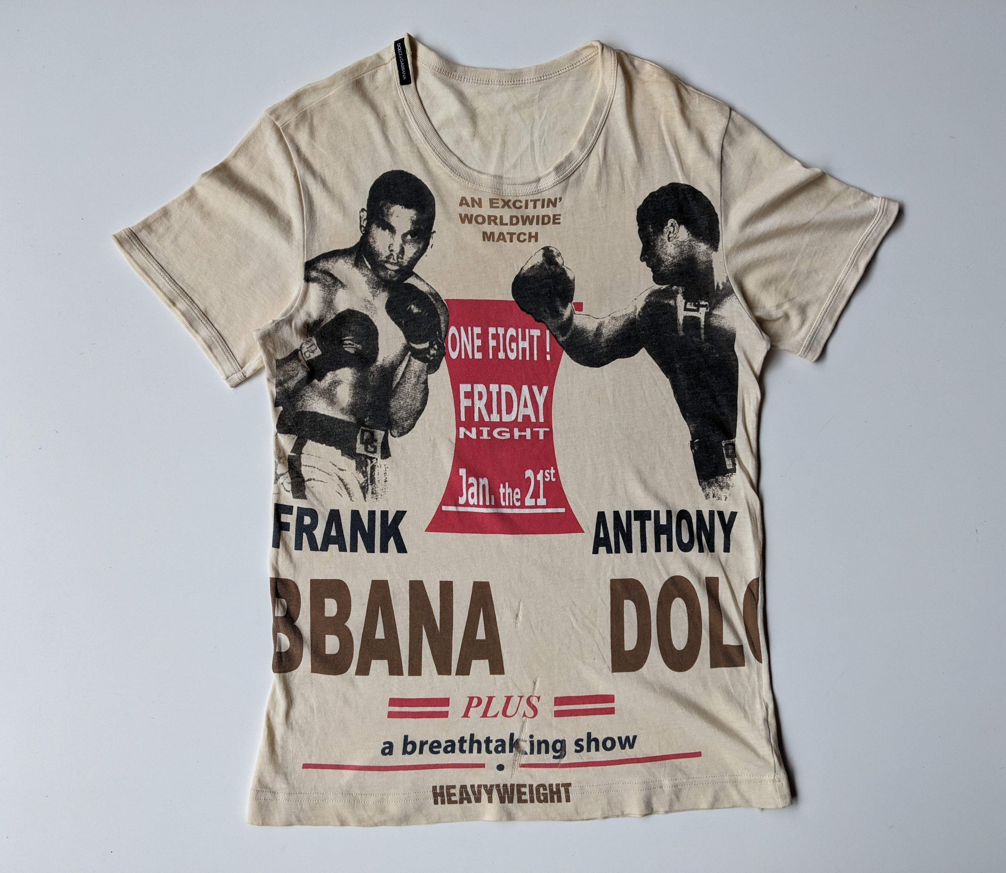 Dolce & Gabbana Frank vs Anthony heavyweight