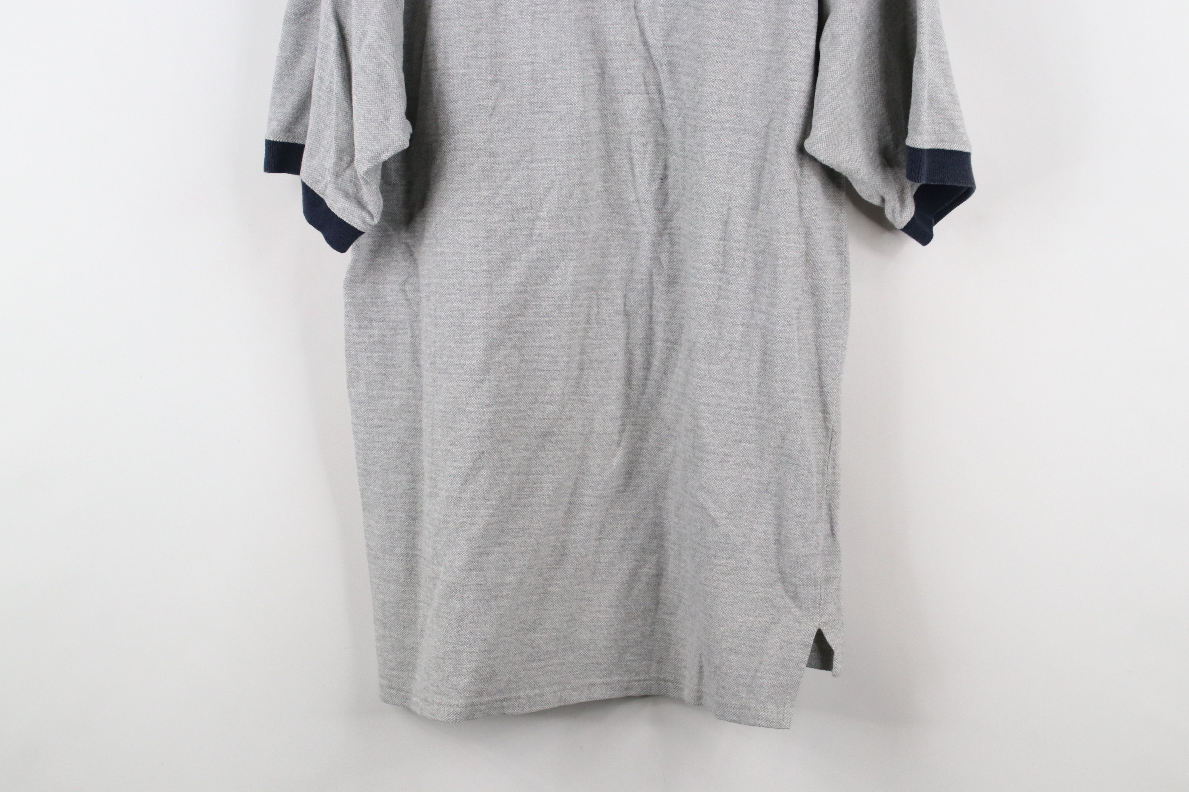 Vintage Vintage 90s Detroit Tigers Baseball Collared Polo Shirt Gray Size US M / EU 48-50 / 2 - 12 Thumbnail