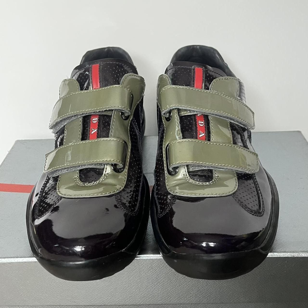 Prada y2k velcro cup sneakers Size US 8 / EU 41 - 4 Thumbnail