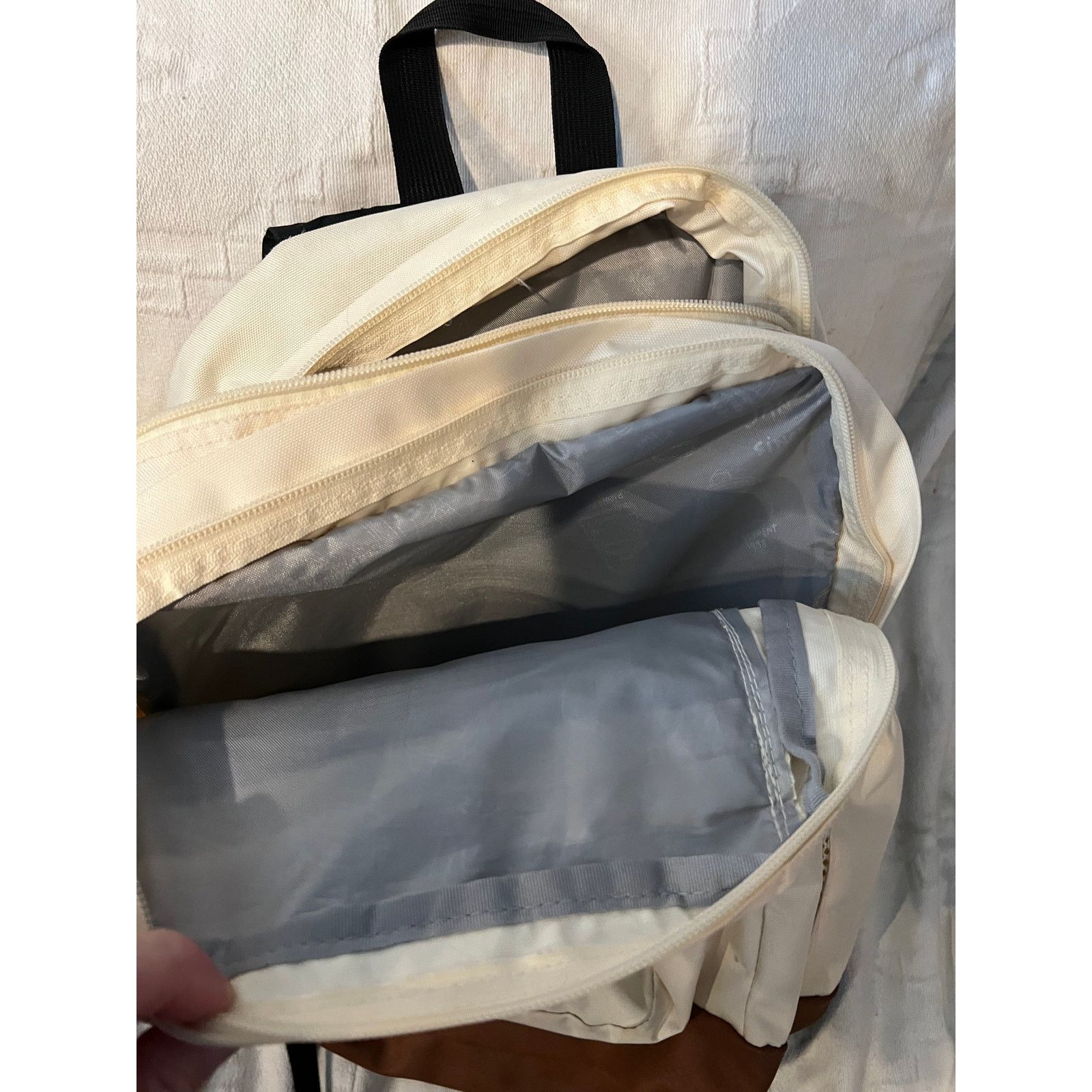 Jansport JanSport Cool Student 2 Section School Backpack Cream Brown Size ONE SIZE - 4 Thumbnail