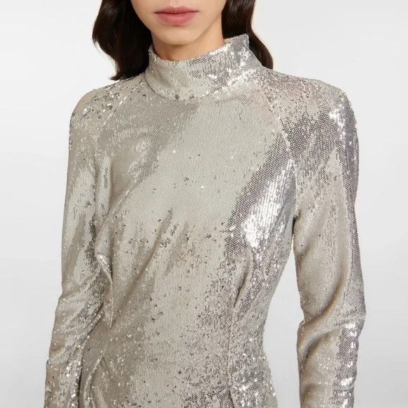 Givenchy Givenchy - Long-sleeved sequined gown - NEW WITH TAGS Size S / US 4 / IT 40 - 4 Thumbnail
