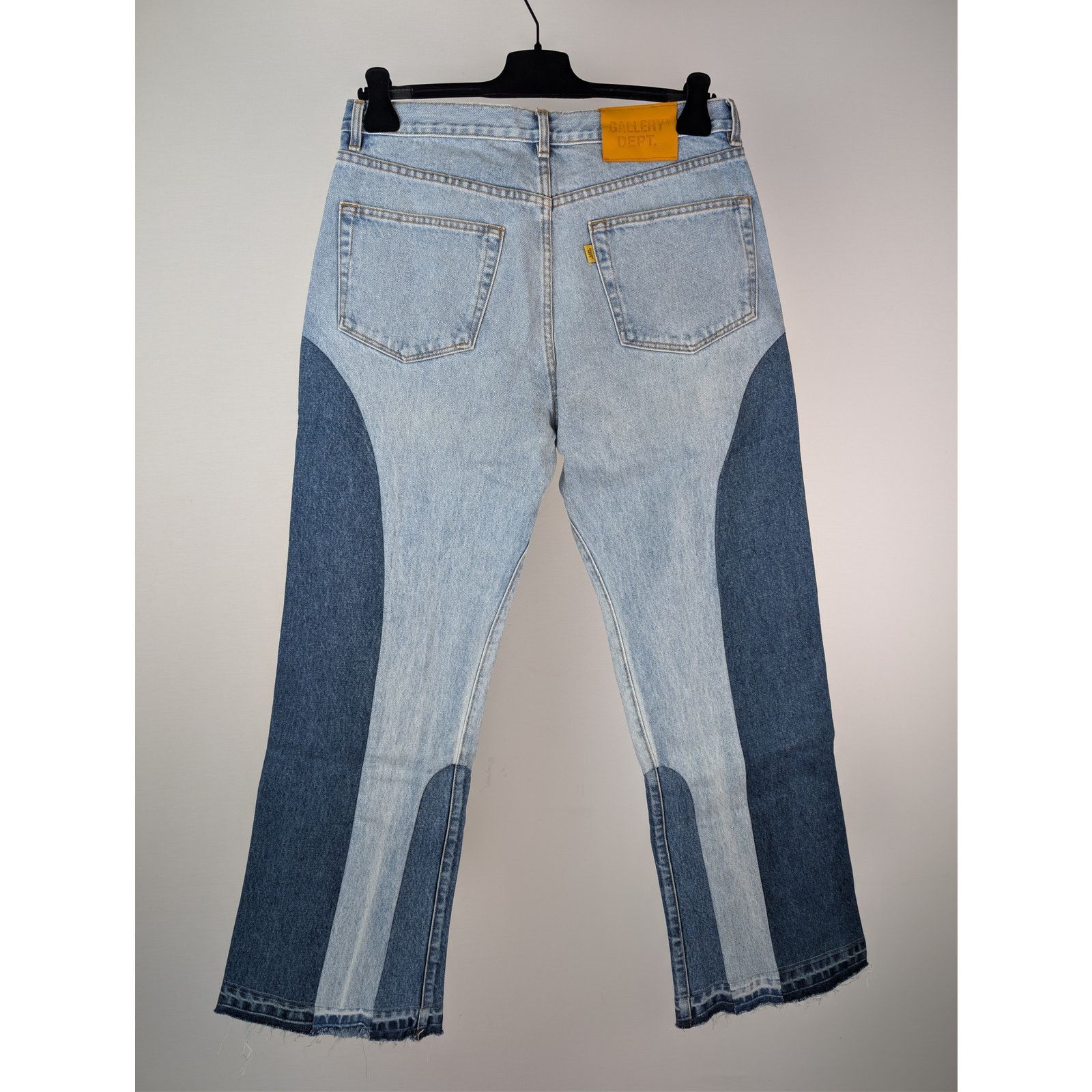 Gallery Dept. o1rshd1 Size: 34W x 32L / La Flare Denim Jeans Indigo Blue Size US 34 / EU 50 - 12 Thumbnail