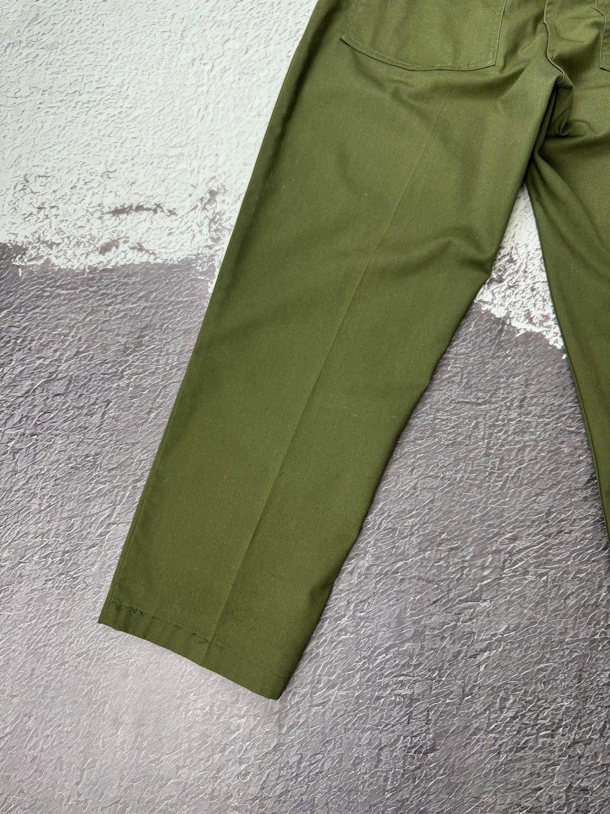 Vintage Vintage 80s US Army Trousers Pants Serval zipper military 34 Size US 34 / EU 50 - 11 Thumbnail
