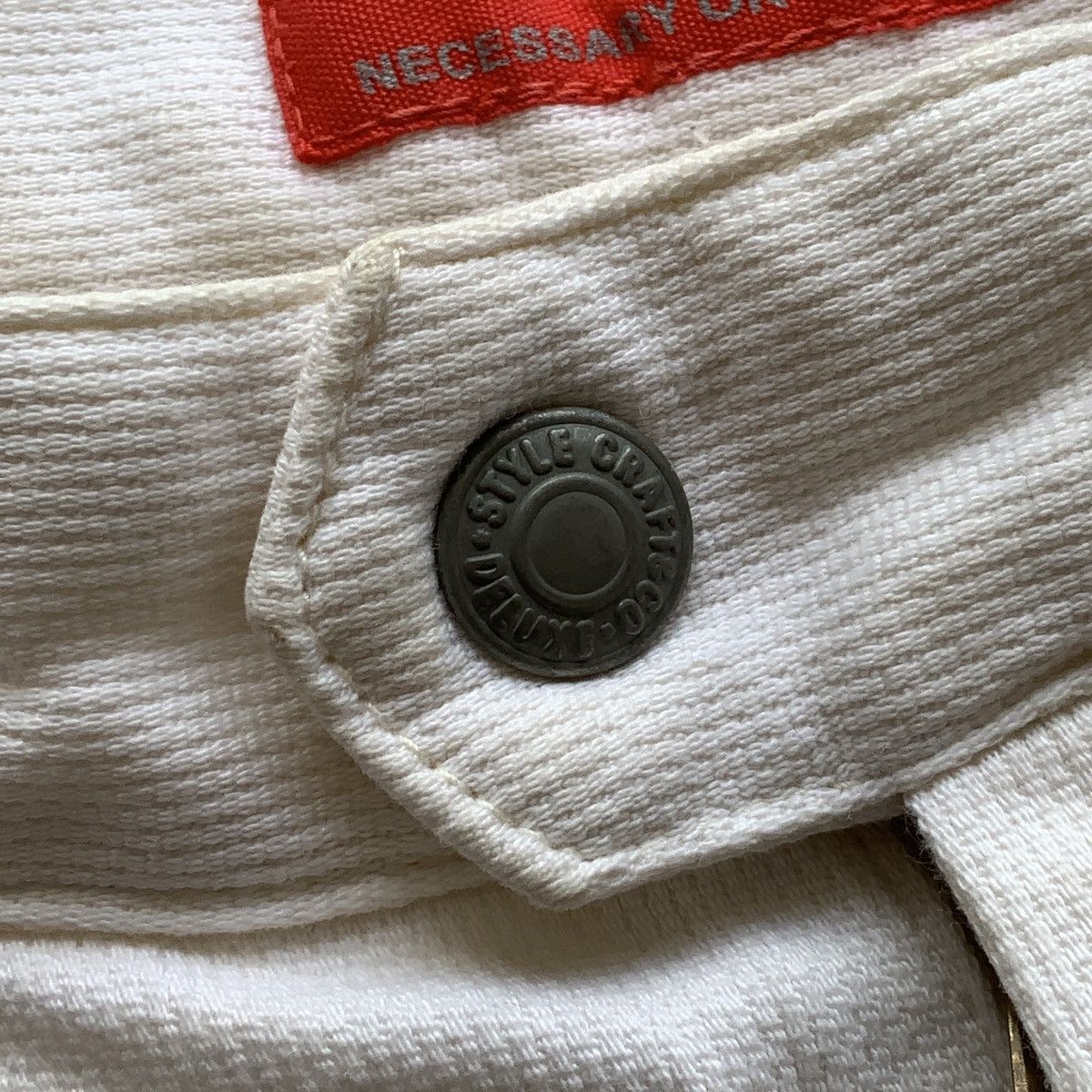 Evisu Evisu Necessary or Unnecessary Seagull Kanji Shorts Size US 32 / EU 48 - 7 Thumbnail