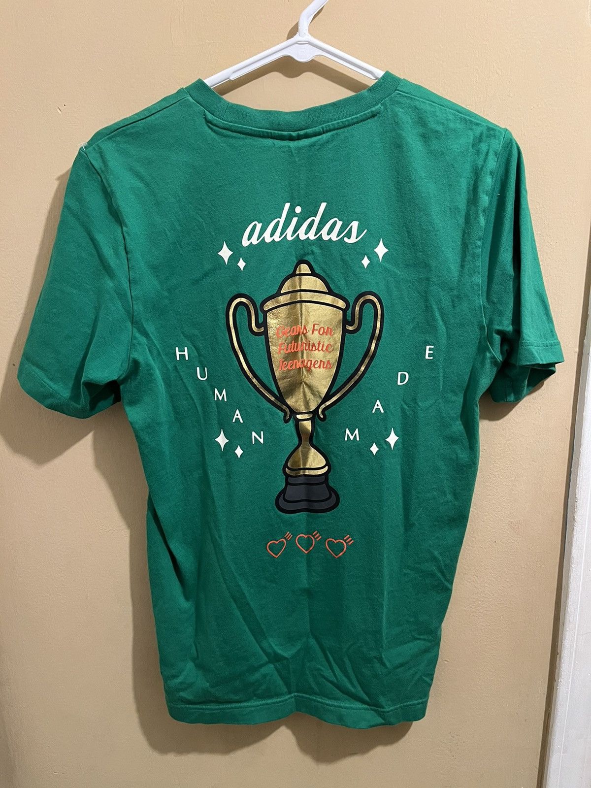 Adidas × Human Made Adidas Human made tee Size US S / EU 44-46 / 1 - 2 Thumbnail