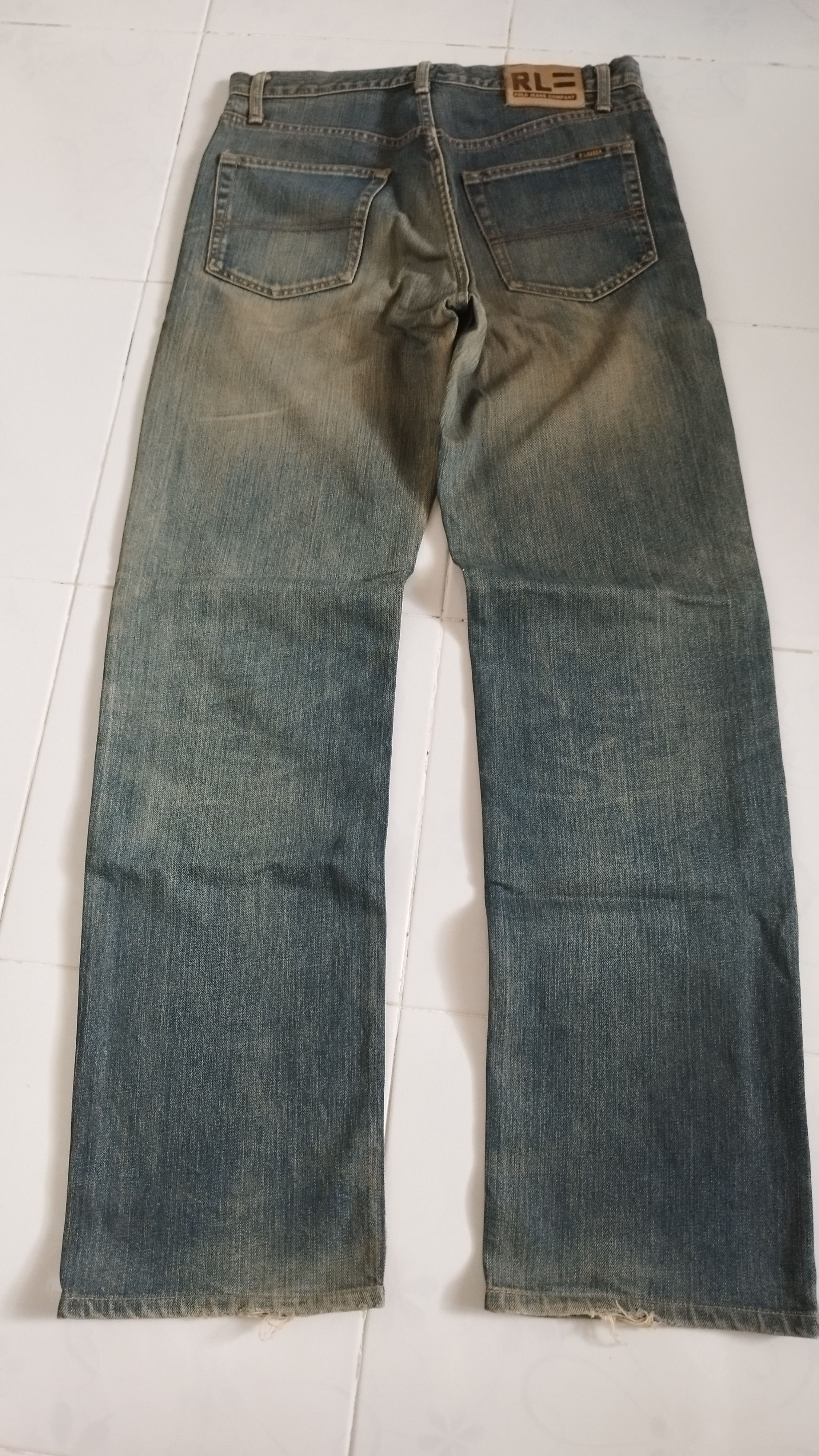 If Six Was Nine Polo RL vintage rust fade Size US 31 - 2 Thumbnail