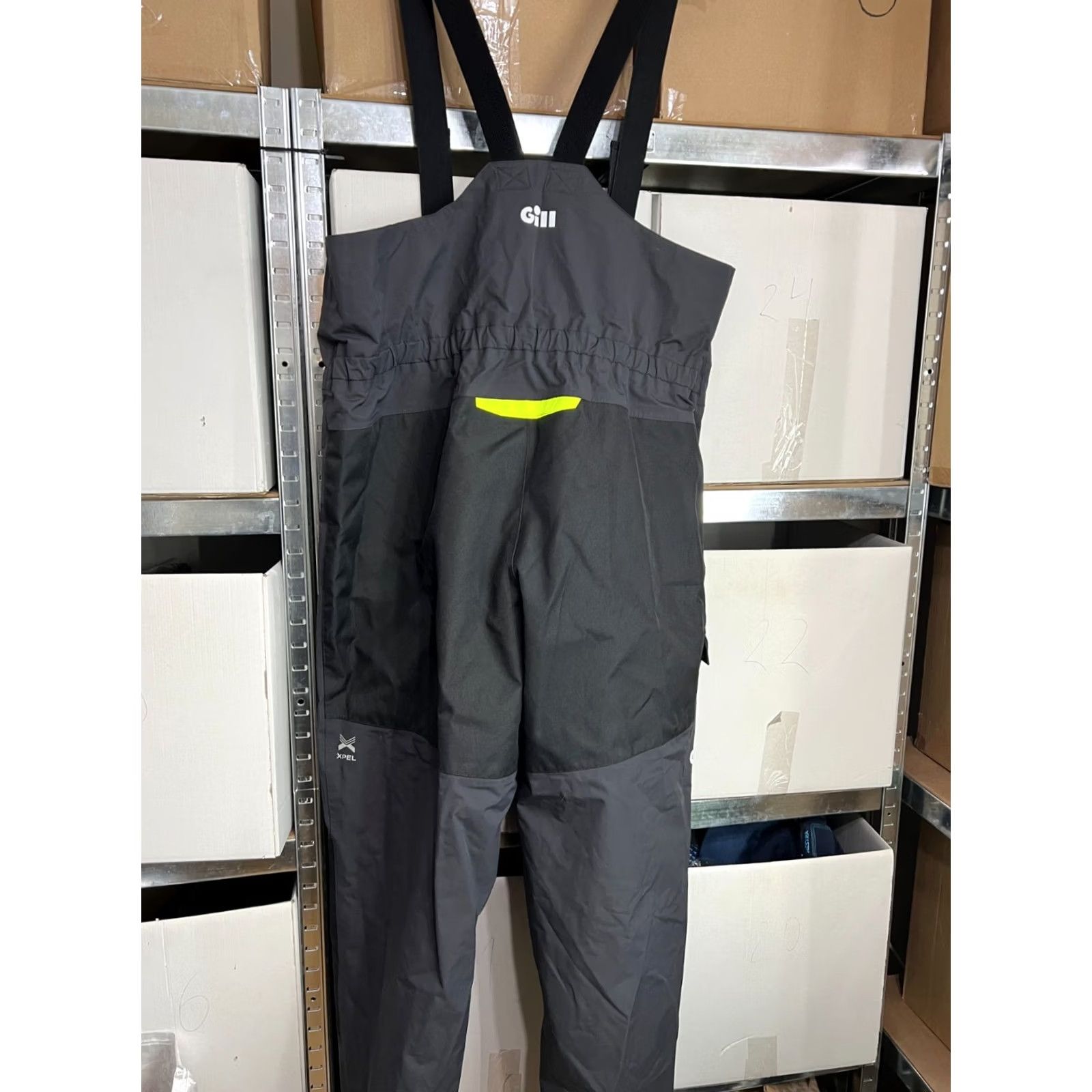 Vintage GILL OS32T Salopettes Bib Trousers Mens XL Coastal Waterproof Graphite Size US 36 / EU 52 - 2 Thumbnail